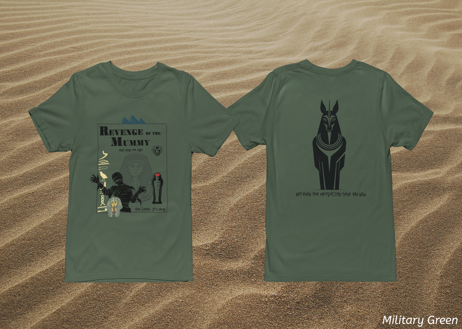 Revenge of the Mummy Shirt - Double-Sided Universal Studios Ride Tee
