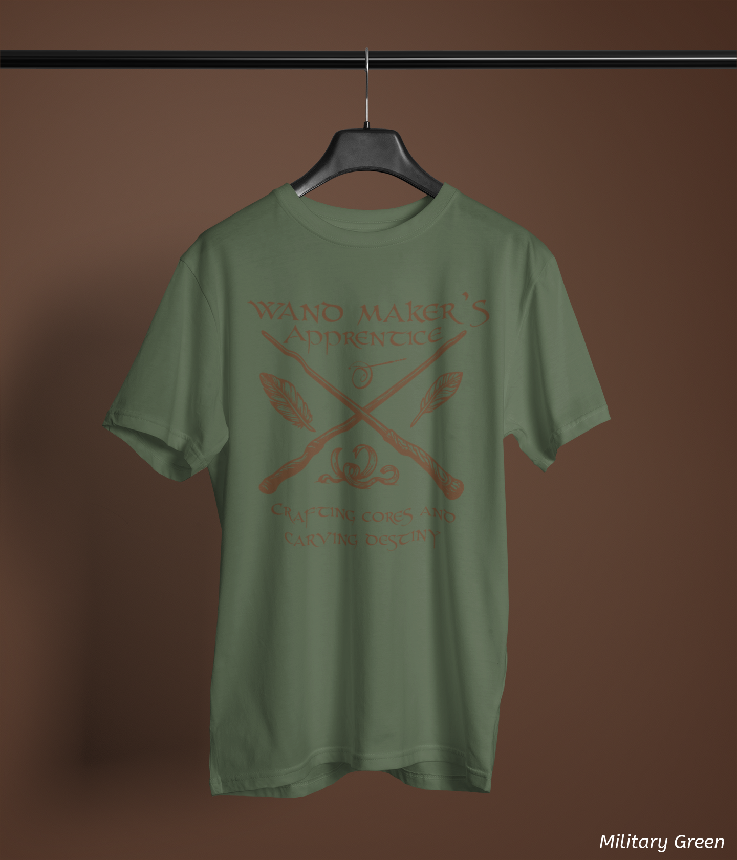 Wand Maker Apprentice Tee- Wizard Artisan Shirt, Magical Career Tee