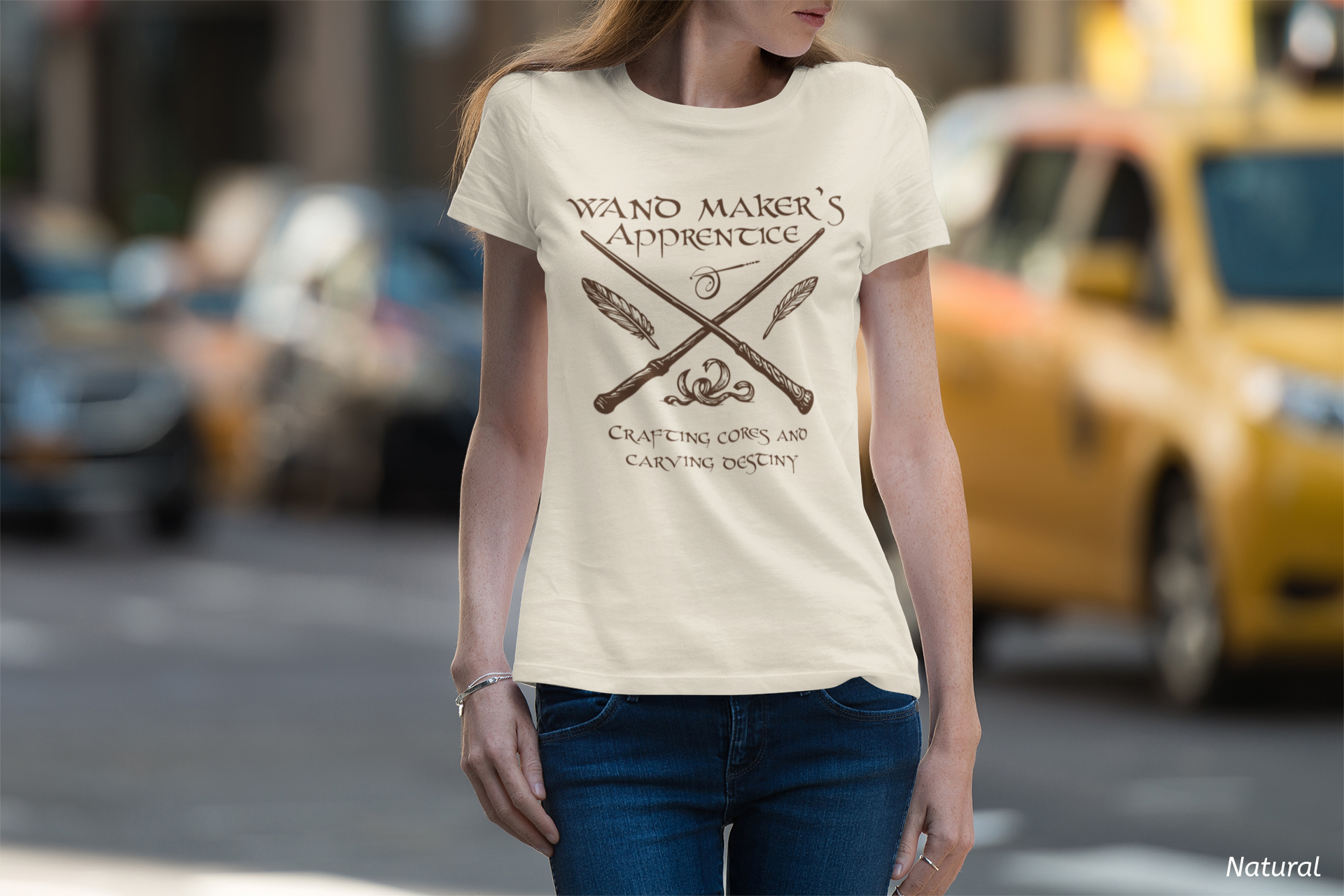 Wand Maker Apprentice Tee- Wizard Artisan Shirt, Magical Career Tee