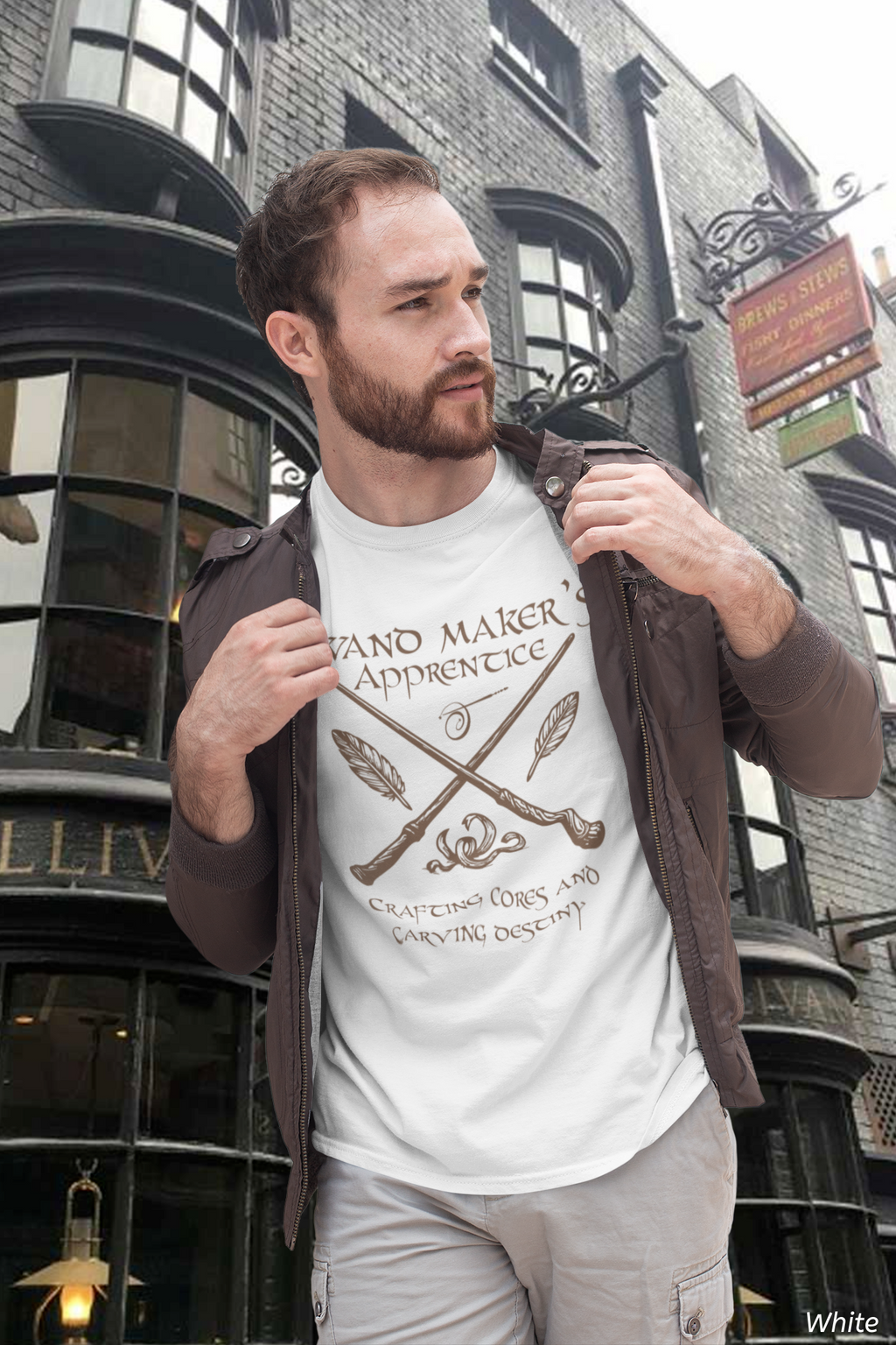 Wand Maker Apprentice Tee- Wizard Artisan Shirt, Magical Career Tee
