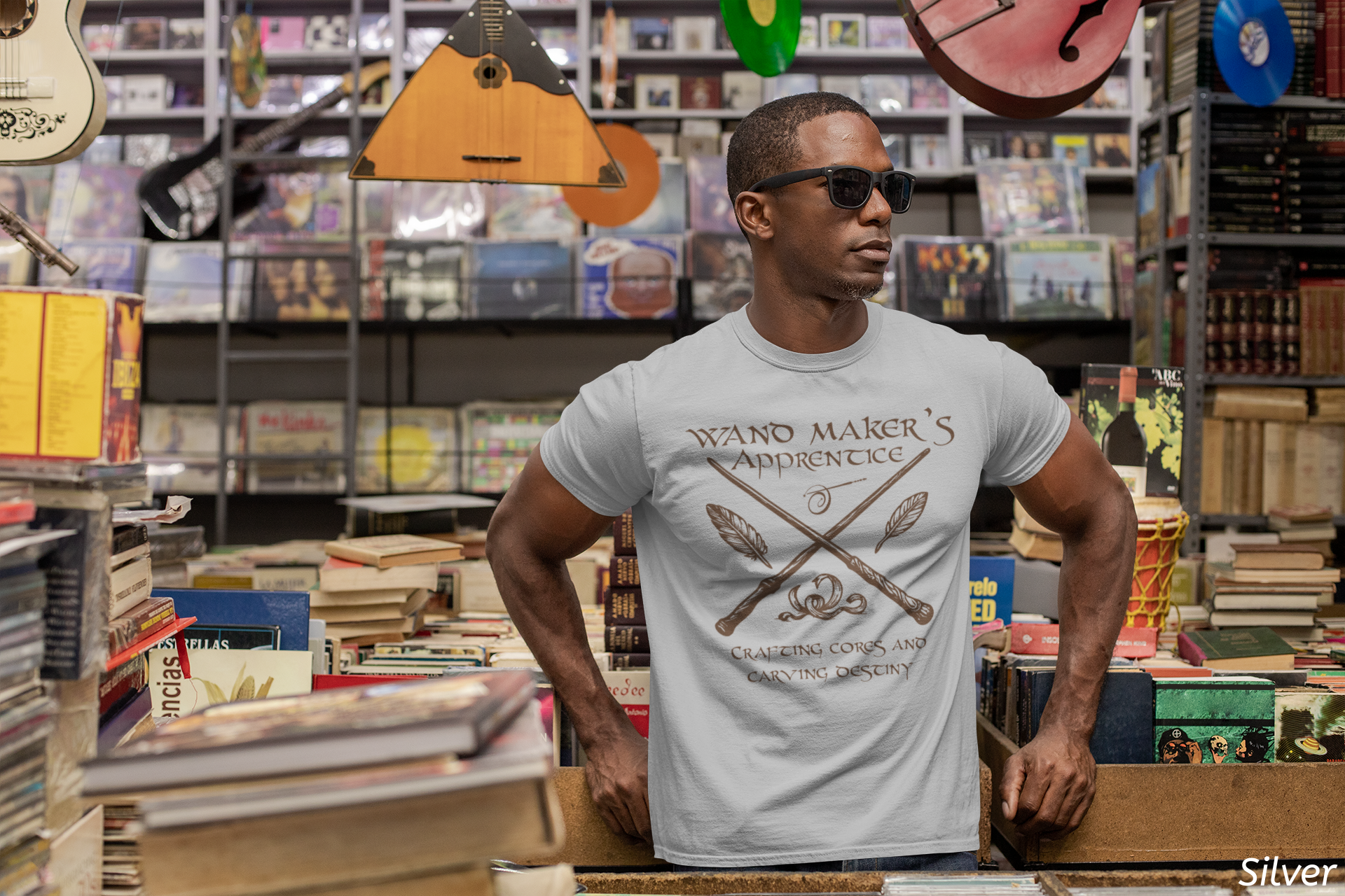 Wand Maker Apprentice Tee- Wizard Artisan Shirt, Magical Career Tee