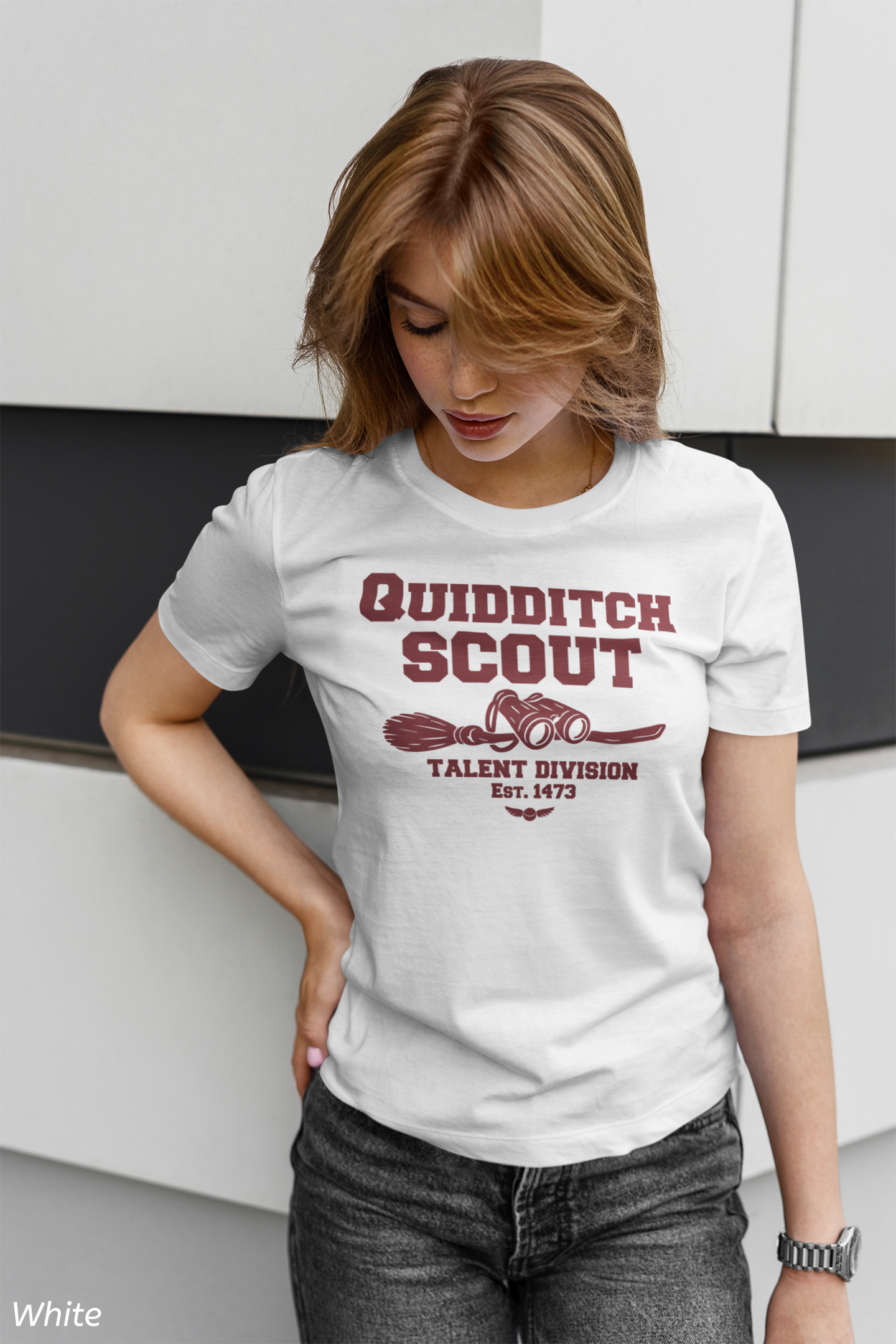 Wizard League Scout Shirt- Magical Broom Sport Talent Scout Tee