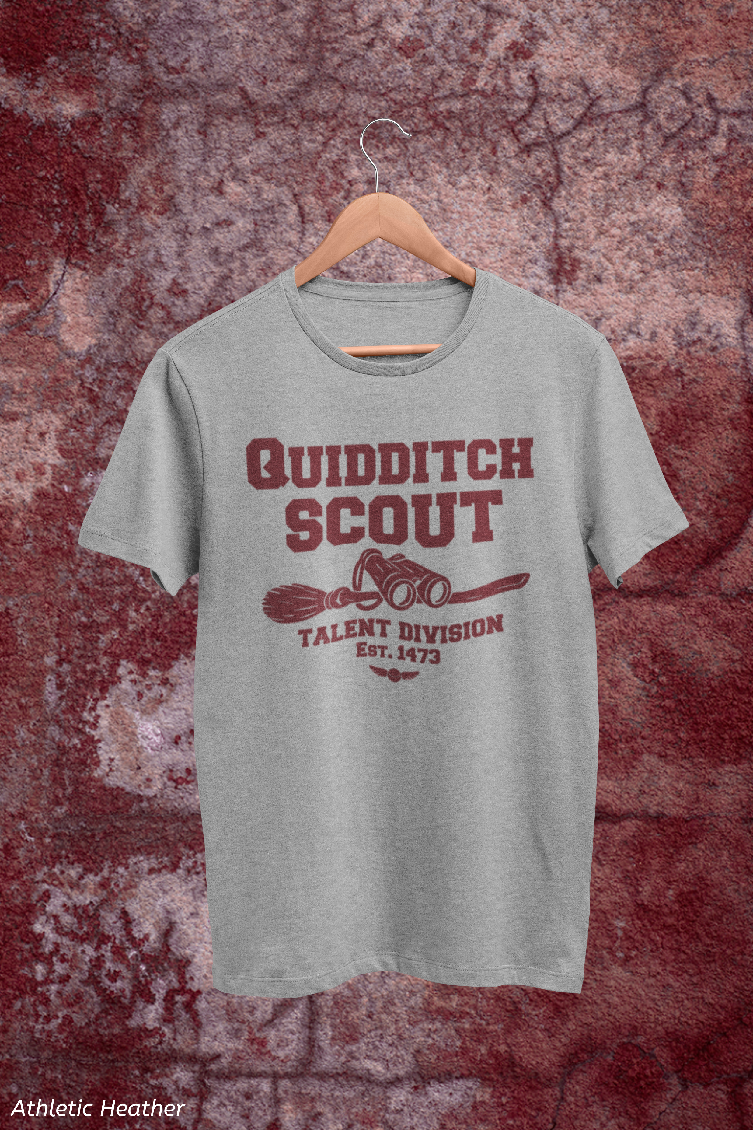 Wizard League Scout Shirt- Magical Broom Sport Talent Scout Tee