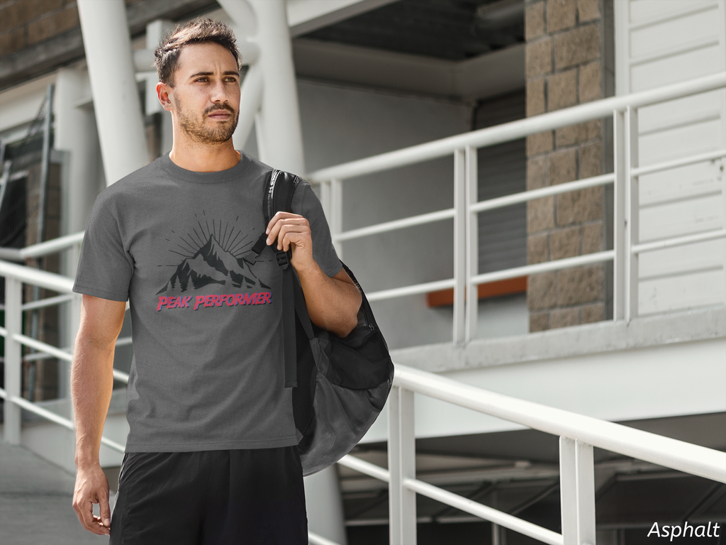 Peak Performer Hiking Tee- Mountain Adventure Shirt, Outdoor Lover Gift