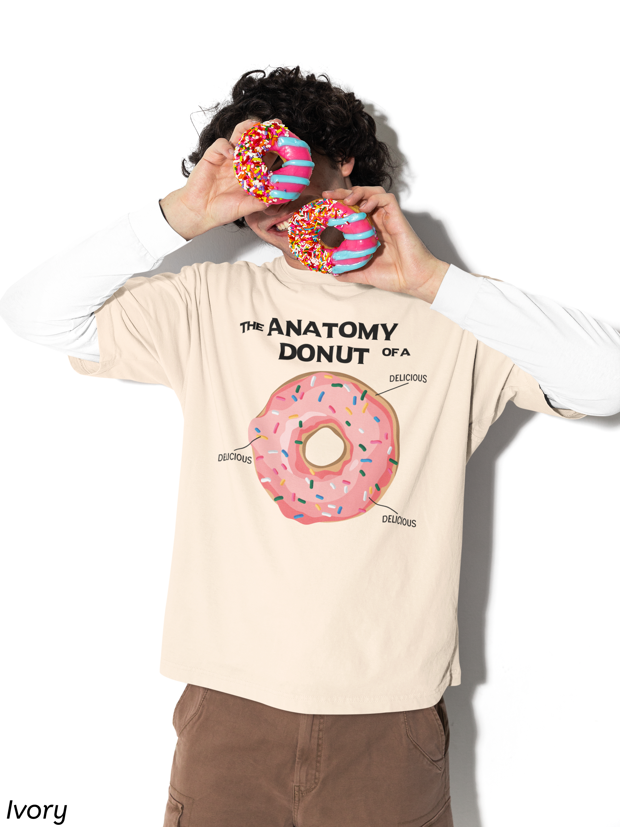 Anatomy of a Donut Tee- Funny Donut Lover Shirt