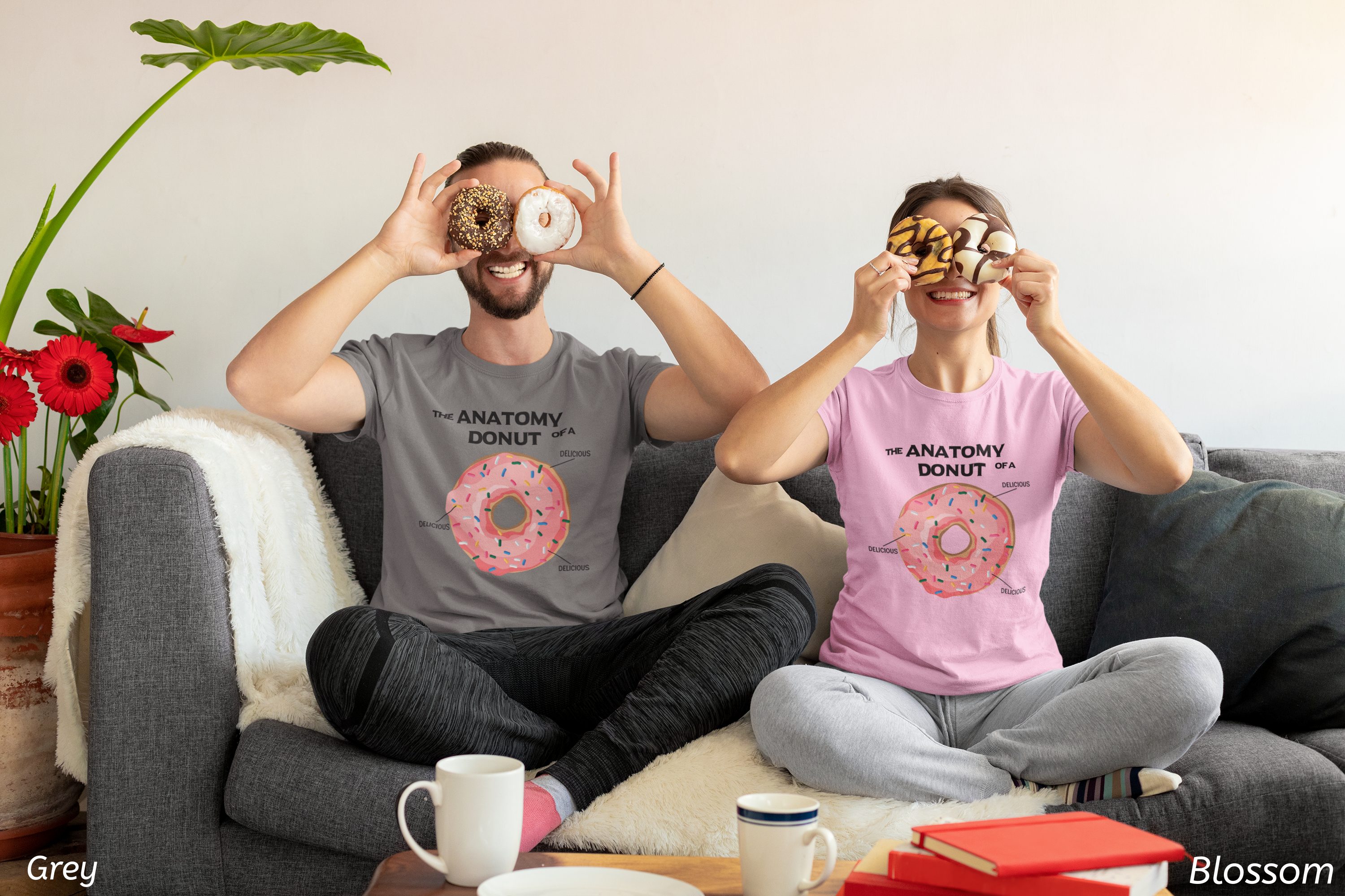 Anatomy of a Donut Tee- Funny Donut Lover Shirt