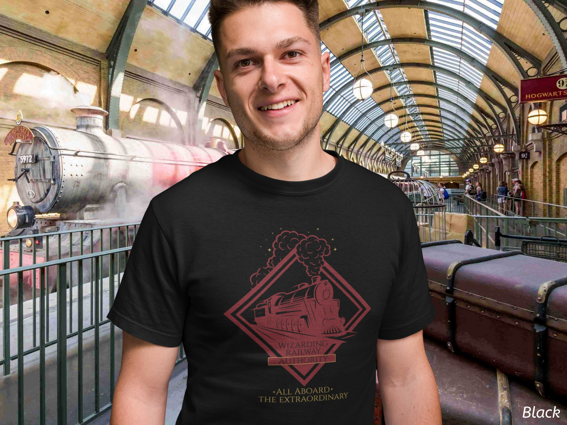 Wizarding Railway Authority Shirt- Magical Train Transit Tee