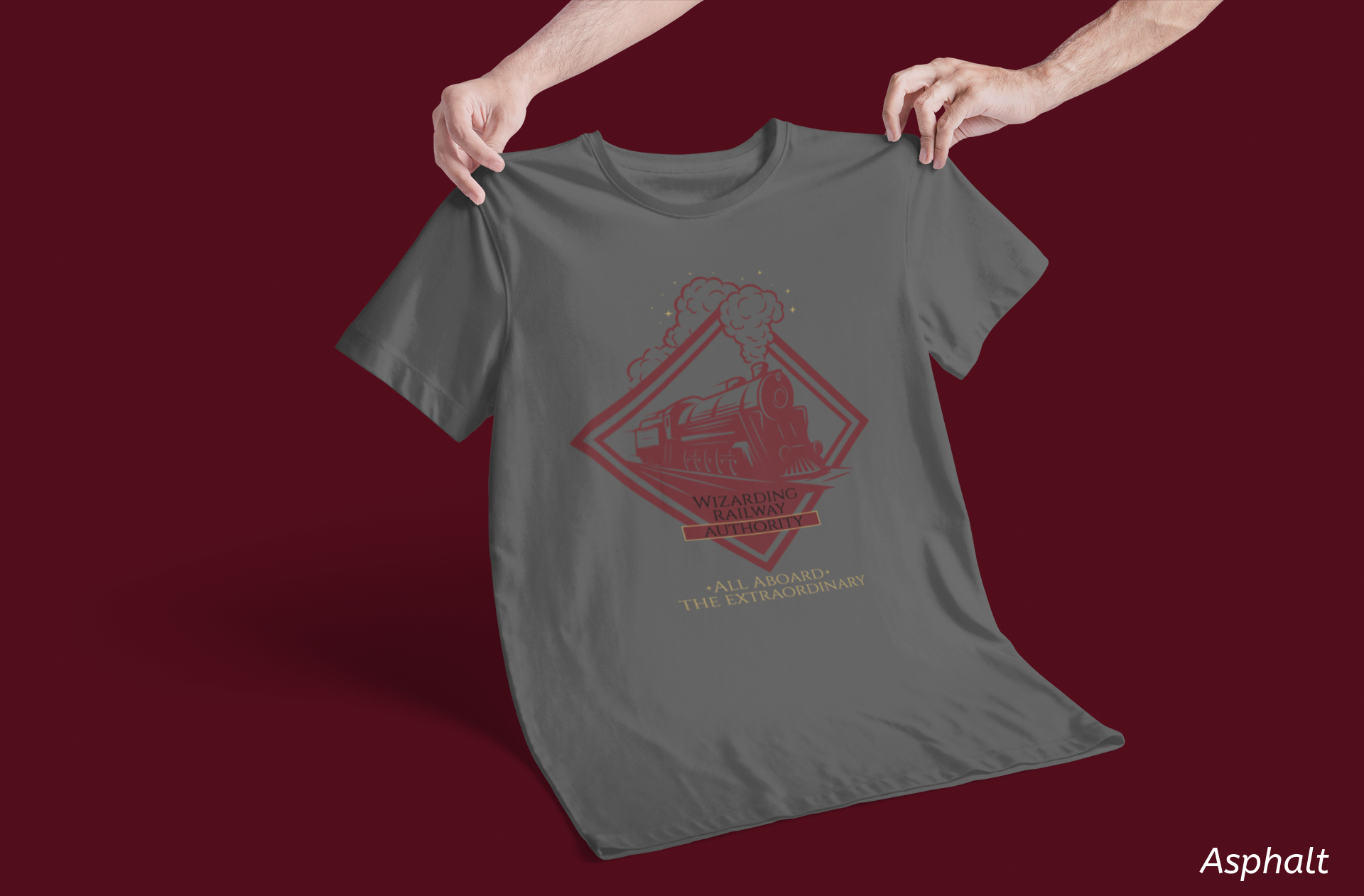 Wizarding Railway Authority Shirt- Magical Train Transit Tee