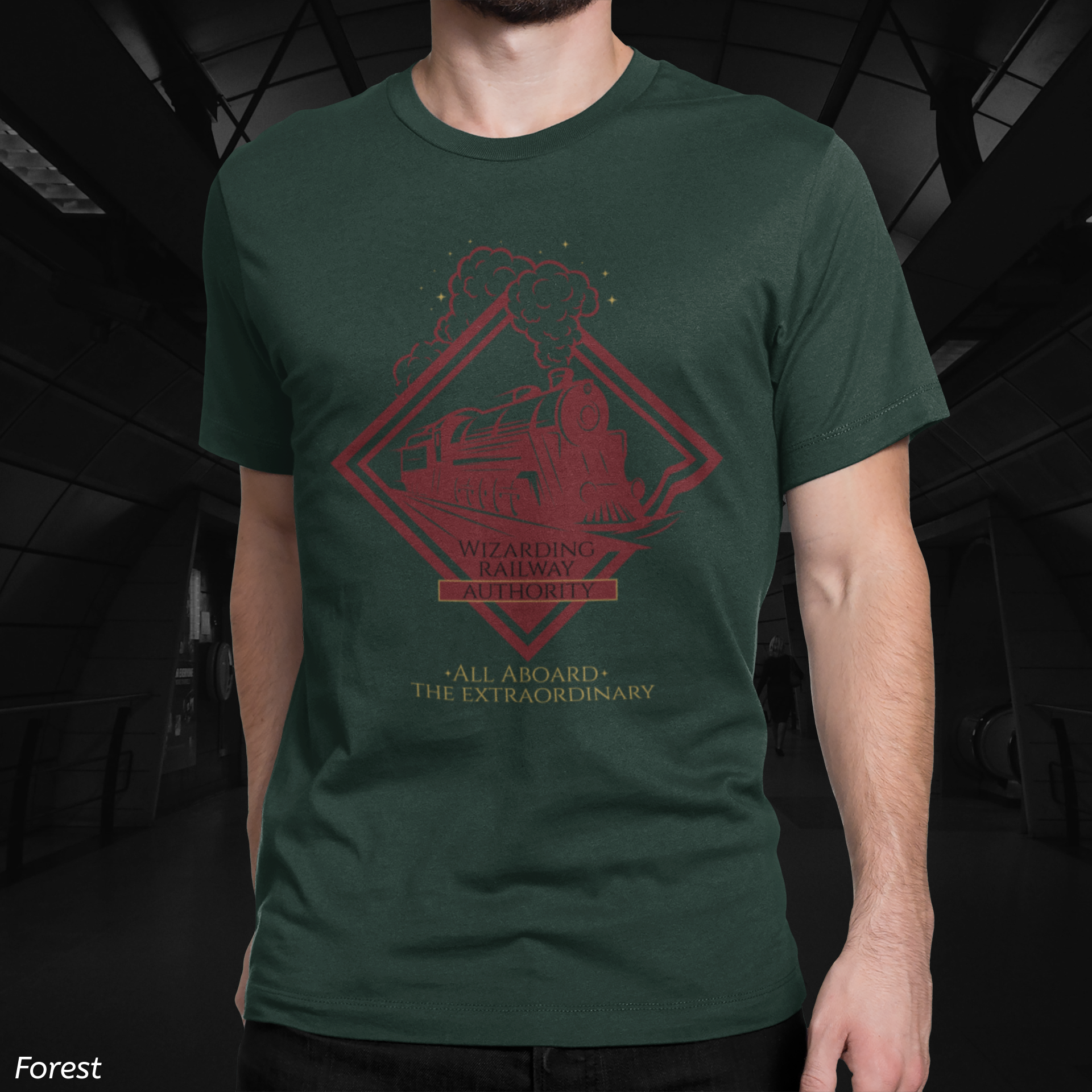 Wizarding Railway Authority Shirt- Magical Train Transit Tee