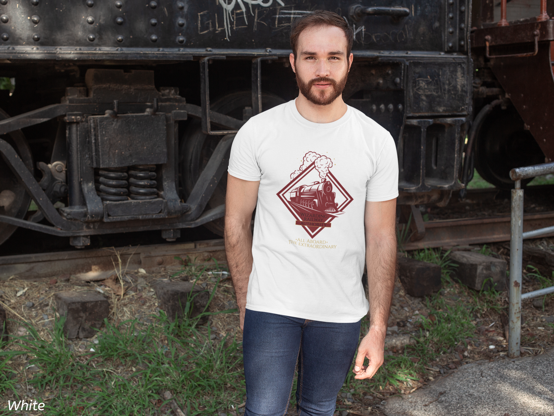 Wizarding Railway Authority Shirt- Magical Train Transit Tee