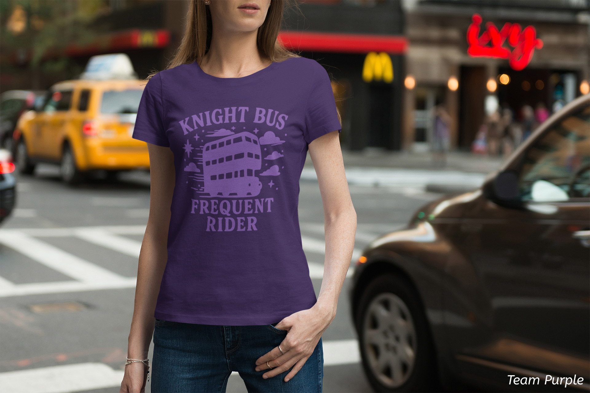 Magic Bus Frequent Rider Tee- Enchanted Travel Shirt, Wizardcore Outfit