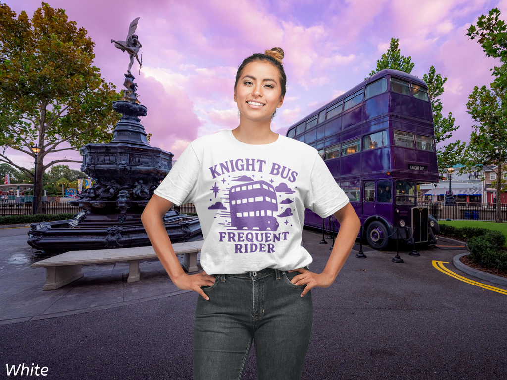 Magic Bus Frequent Rider Tee- Enchanted Travel Shirt, Wizardcore Outfit
