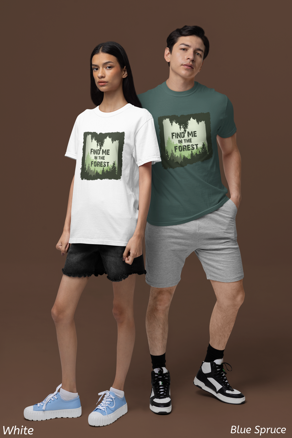 Find Me in the Forest Tee- Hiking Shirt, Outdoorsy Comfort Colors Tee