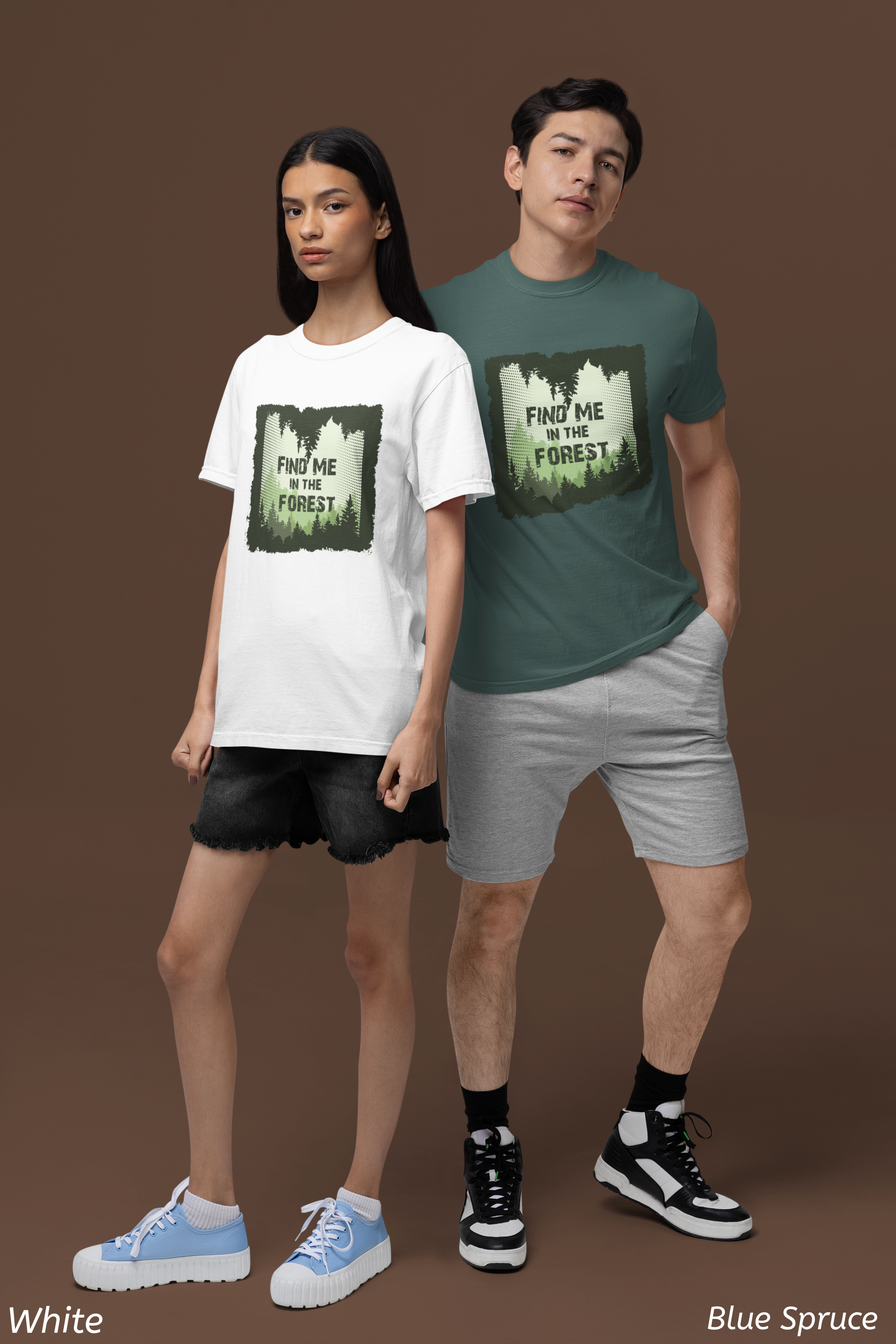 Find Me in the Forest Tee- Hiking Shirt, Outdoorsy Comfort Colors Tee