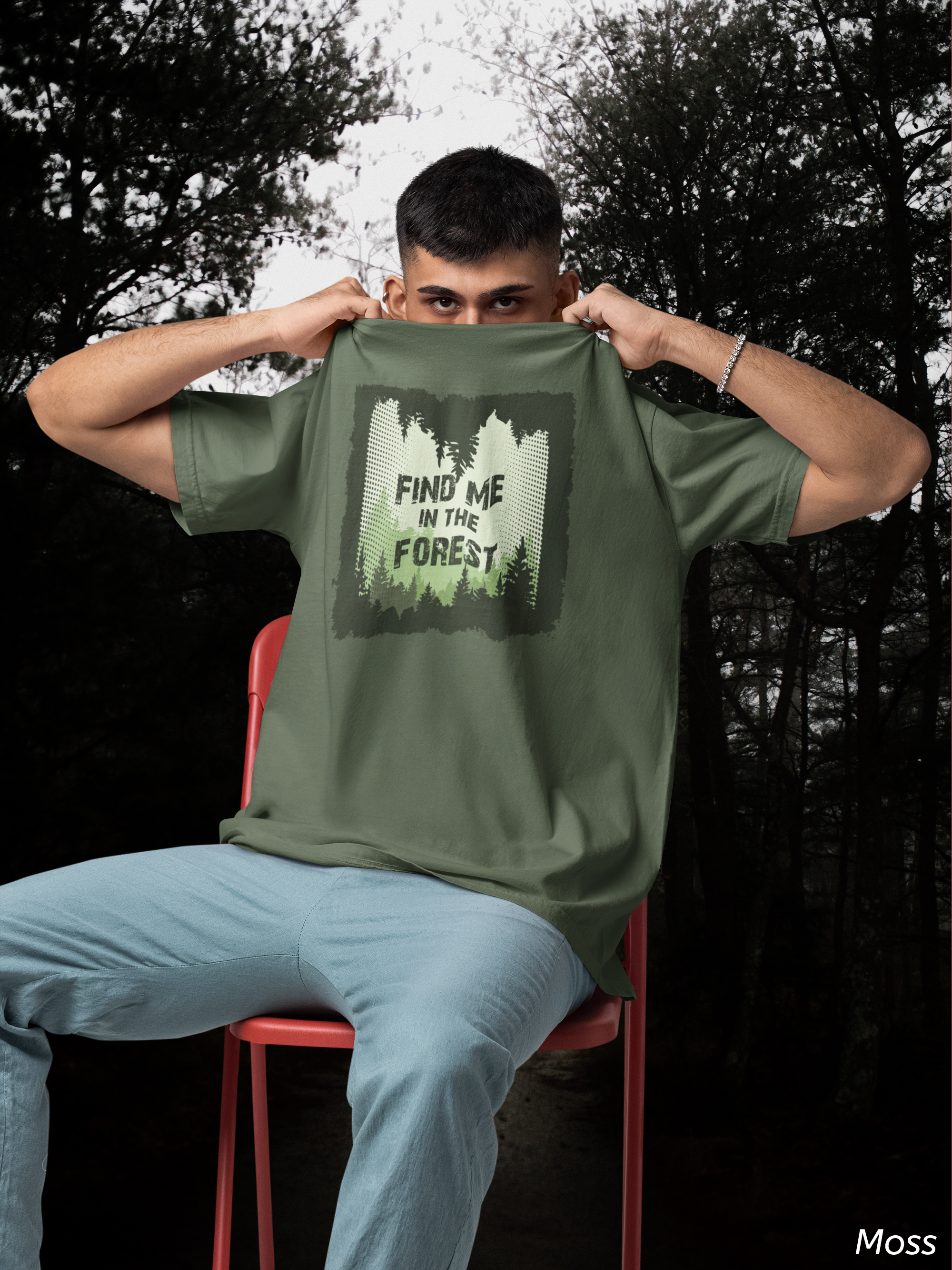 Find Me in the Forest Tee- Hiking Shirt, Outdoorsy Comfort Colors Tee
