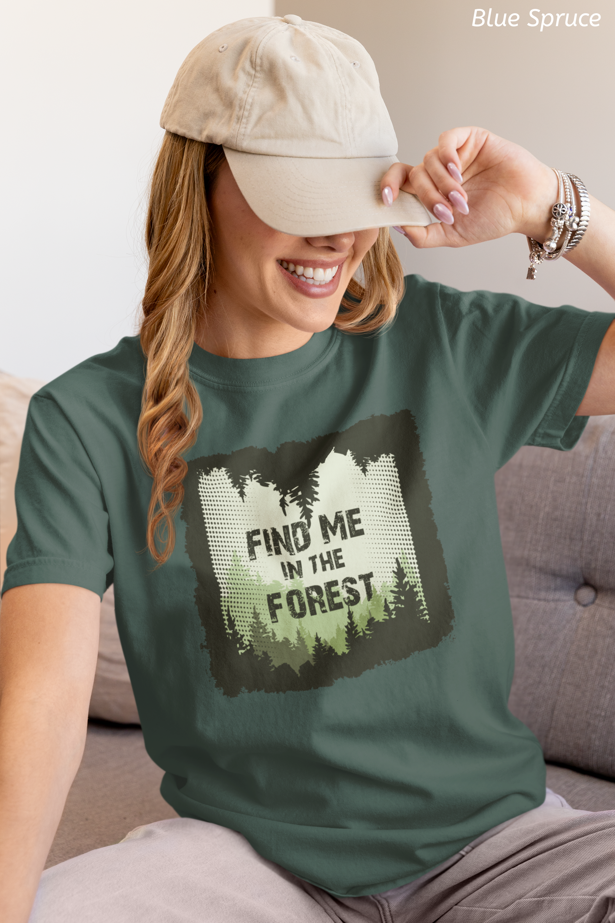 Find Me in the Forest Tee- Hiking Shirt, Outdoorsy Comfort Colors Tee