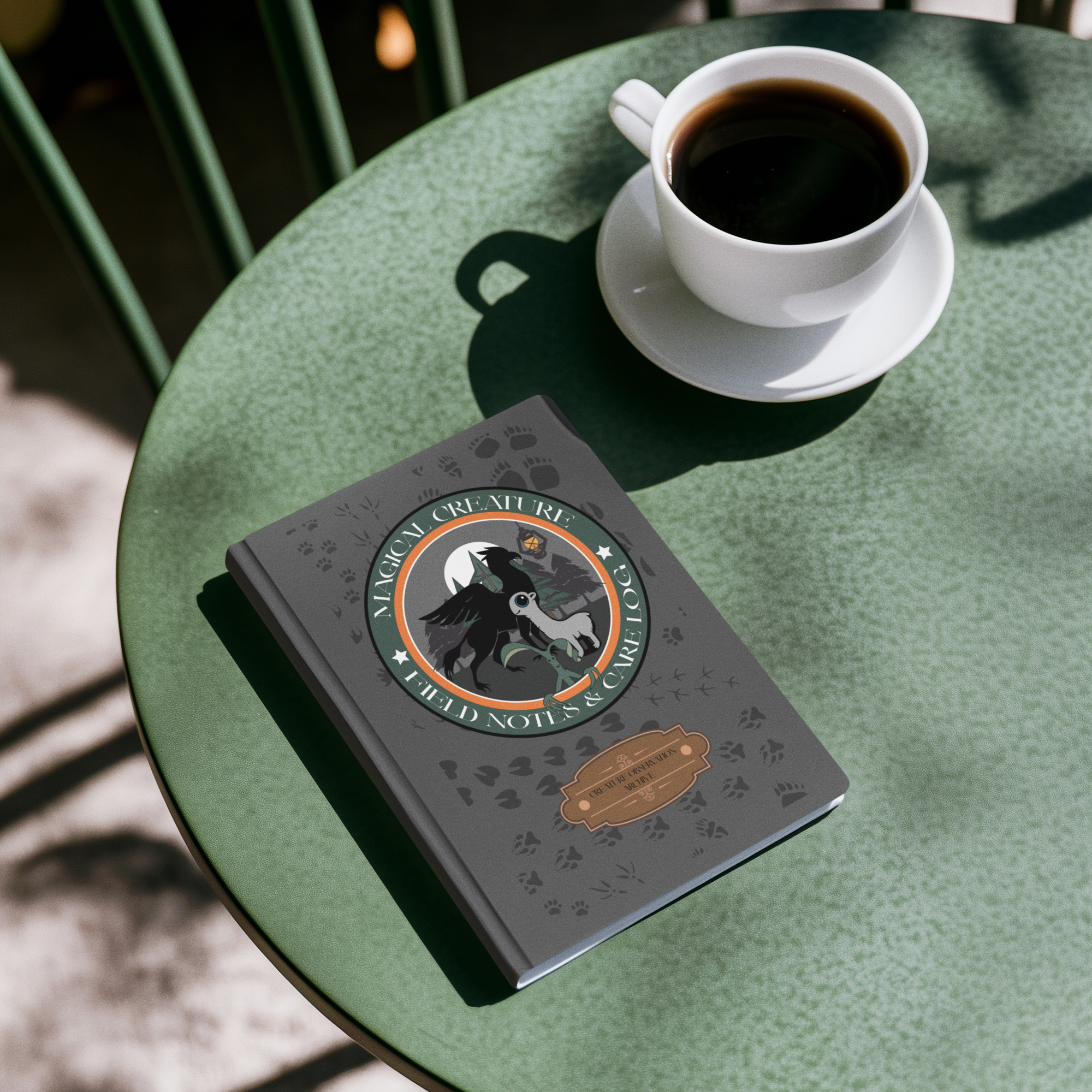 Magical Creature Field Notes Journal- Wizarding World Inspired Notebook- Fantasy Creature Observation Archive