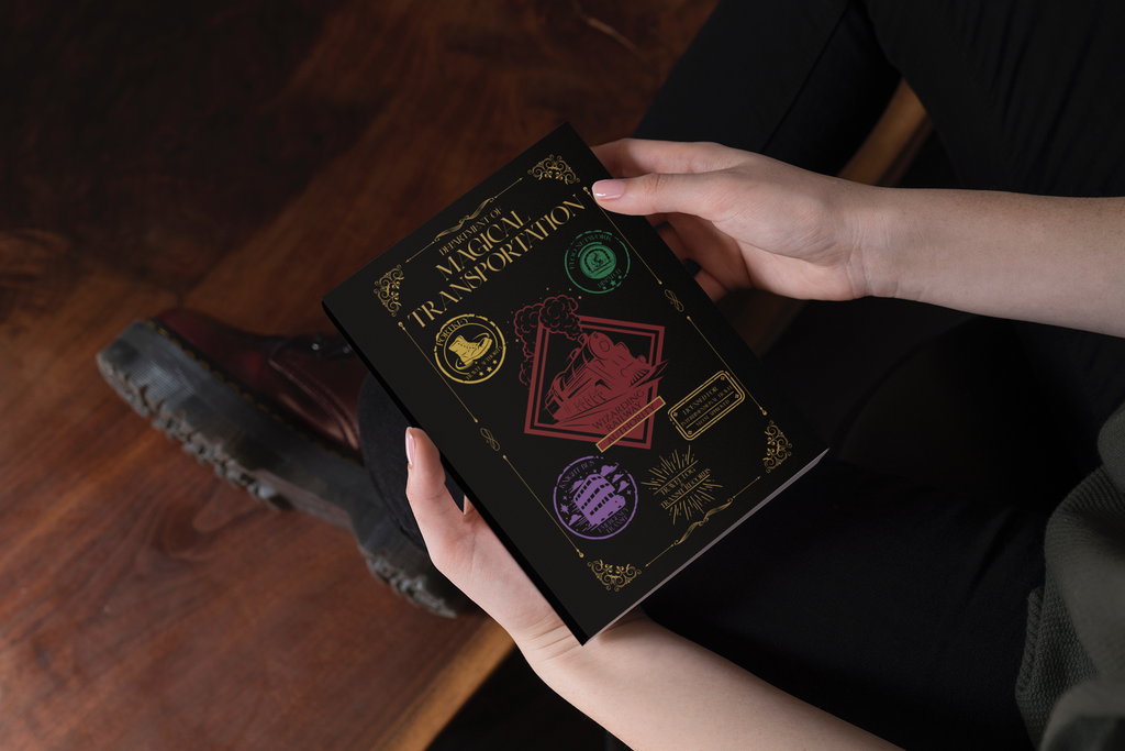 Department of Magical Transportation Hardcover Travel Log Journal- Wizarding World Inspired Notebook