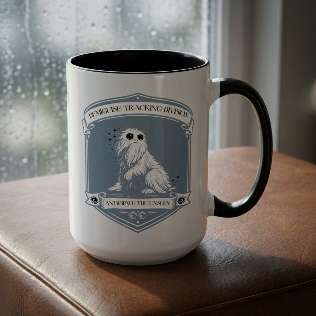 Demiguise Tracking Division Mug- Magical Creature Observer 15oz Coffee Mug