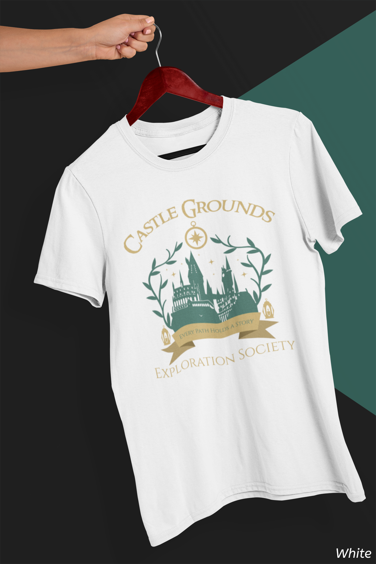Castle Grounds Exploration Society Shirt- Wizarding Castle Tee, Fantasy Adventure Shirt