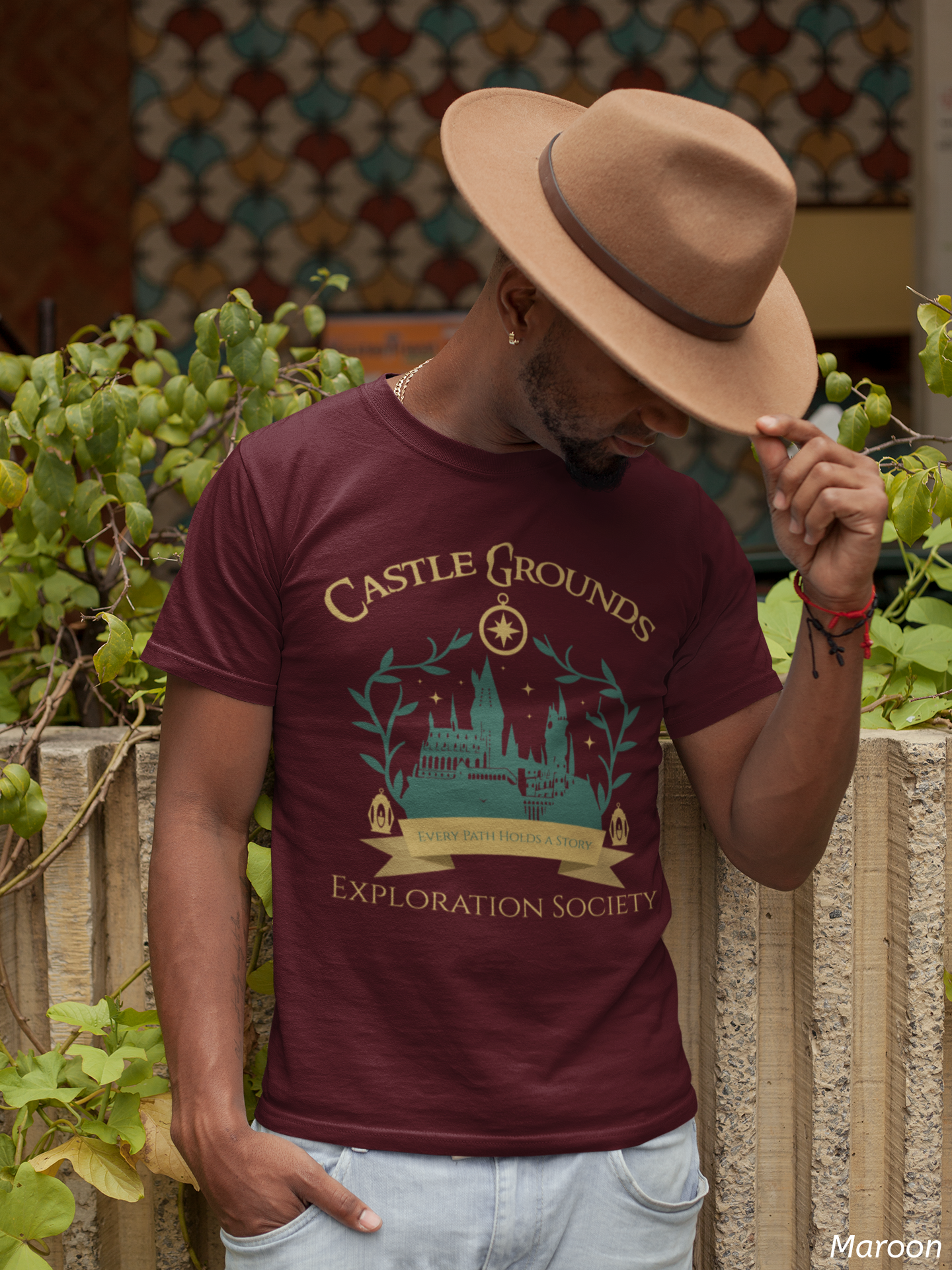 Castle Grounds Exploration Society Shirt- Wizarding Castle Tee, Fantasy Adventure Shirt