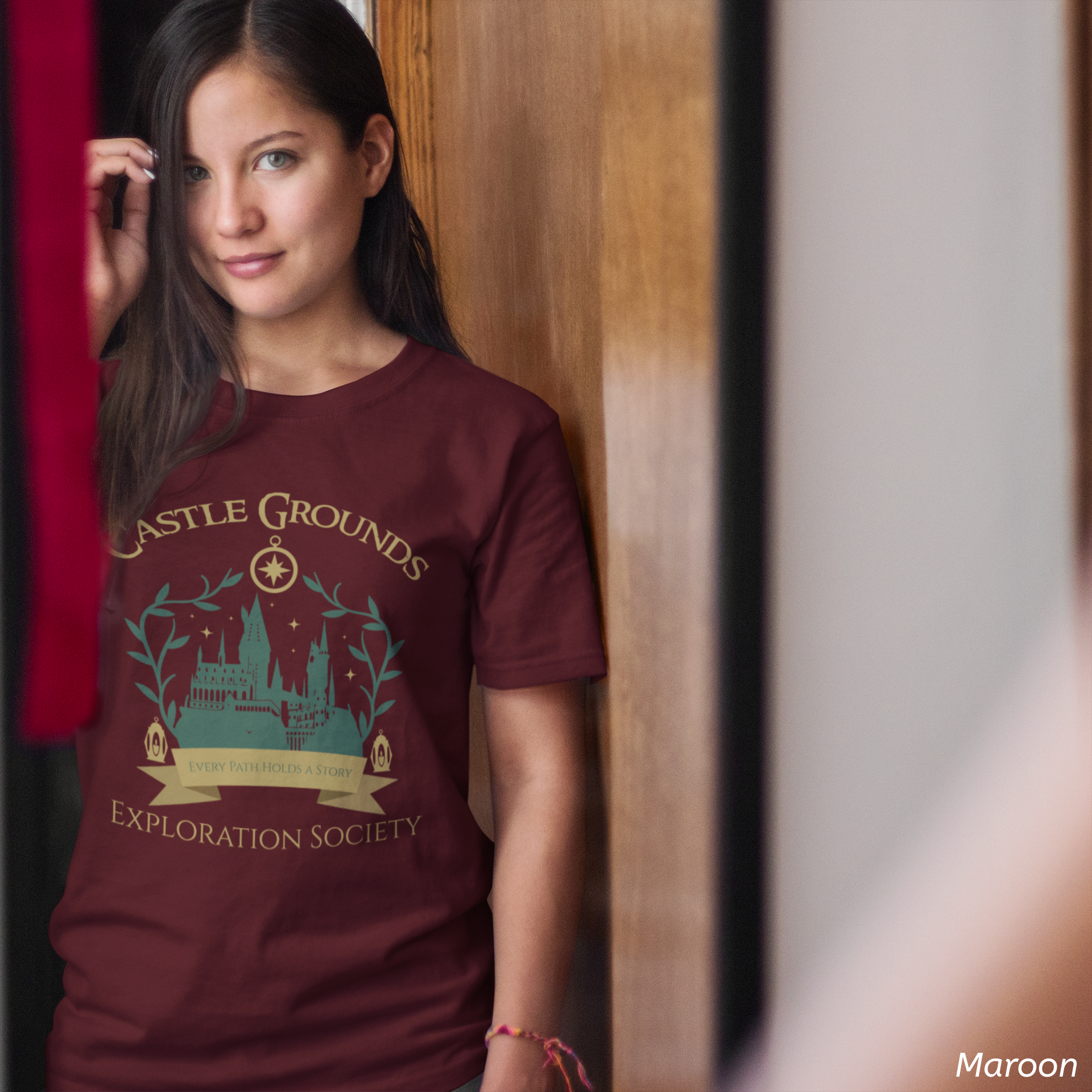 Castle Grounds Exploration Society Shirt- Wizarding Castle Tee, Fantasy Adventure Shirt