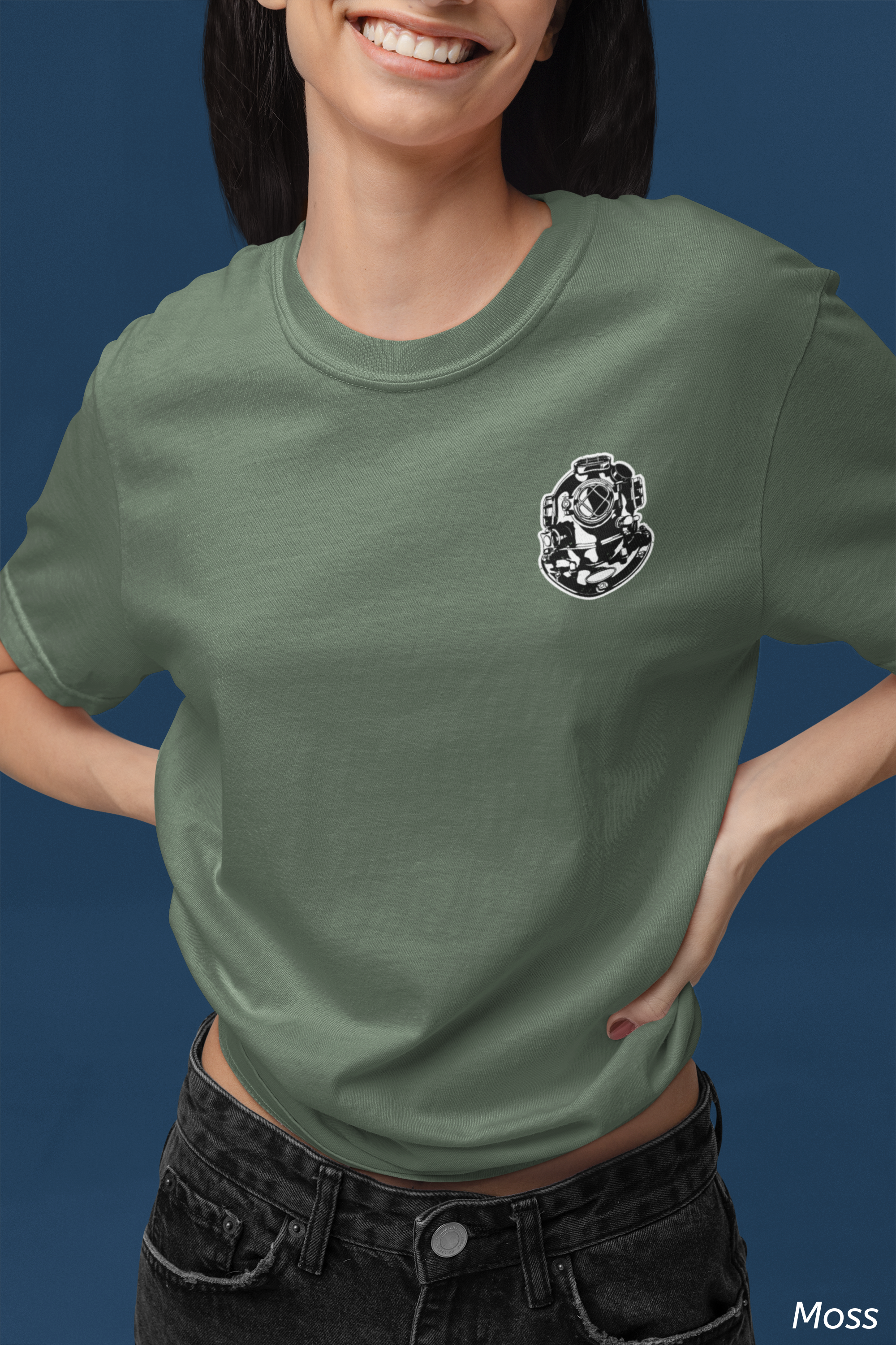 The Deeper You Go The Quieter It Gets Shirt- Vintage Scuba Diving Comfort Colors Tee