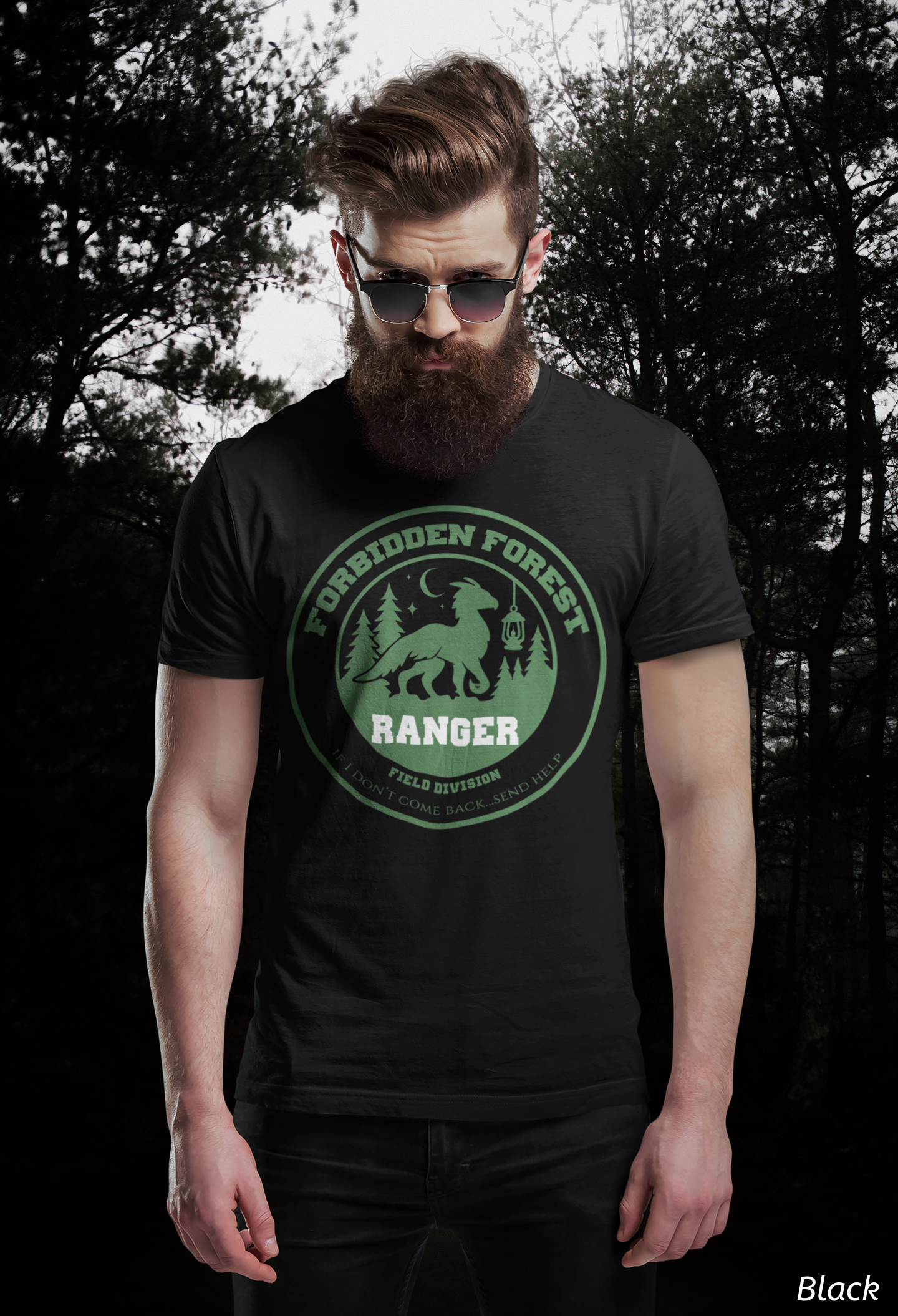 Forbidden Forest Ranger Shirt- Magical Creature Field Division Tee
