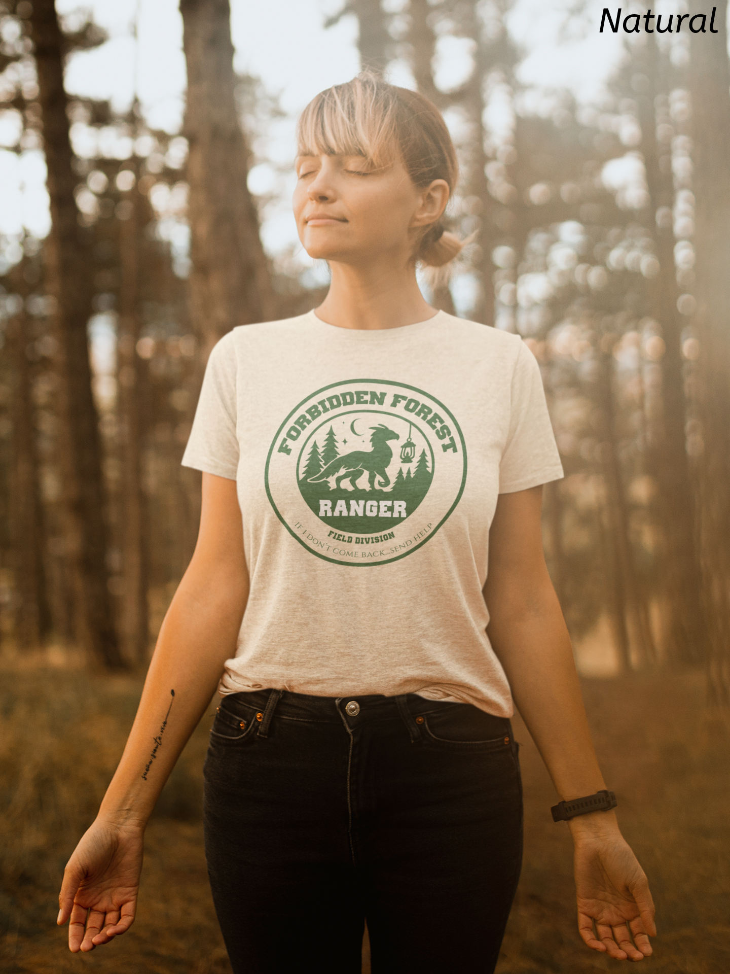 Forbidden Forest Ranger Shirt- Magical Creature Field Division Tee