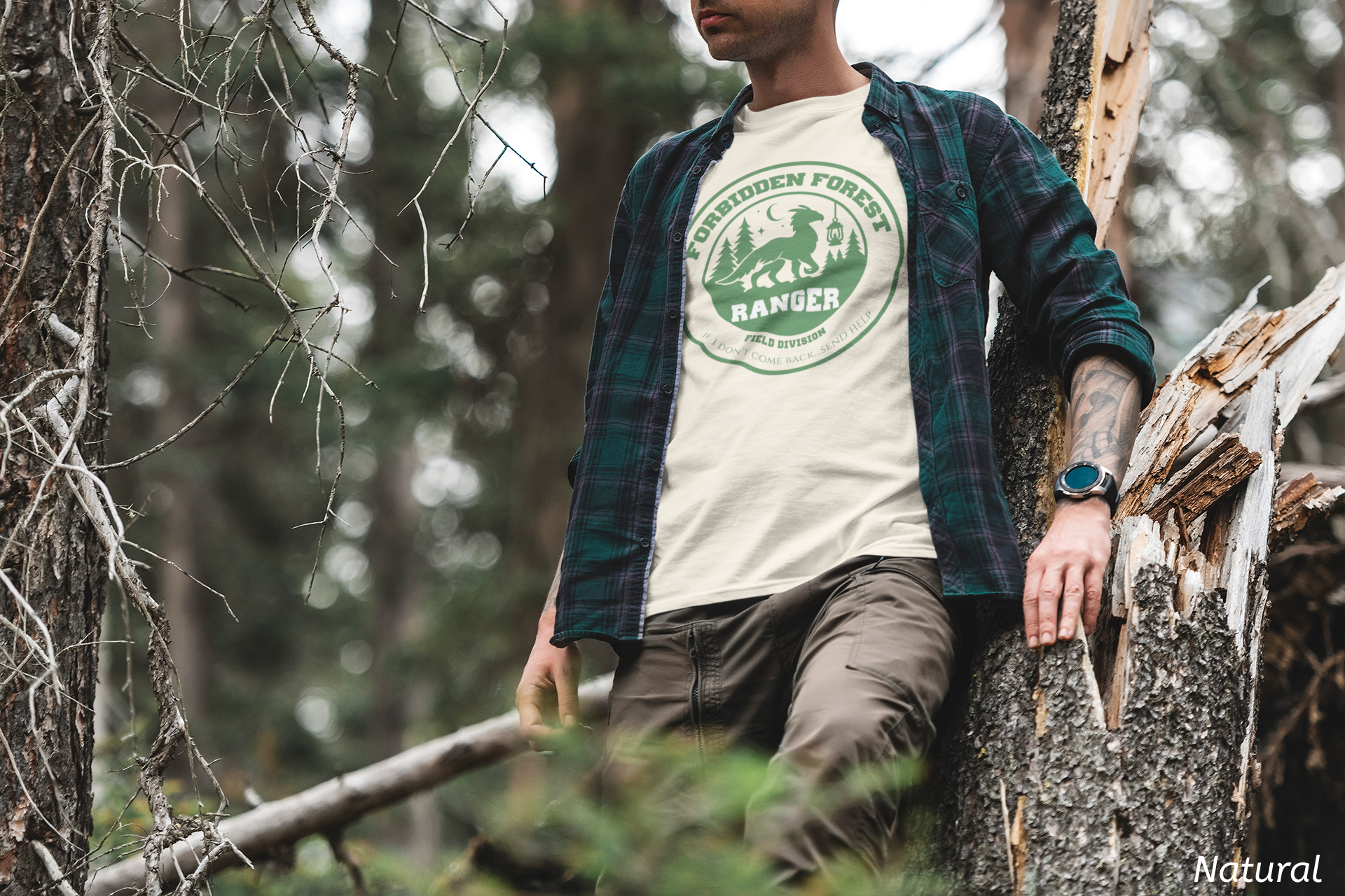 Forbidden Forest Ranger Shirt- Magical Creature Field Division Tee