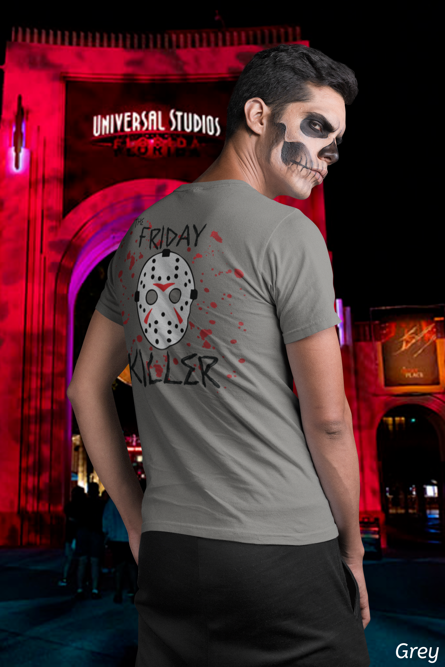 Friday Killer Comfort Colors Shirt- Horror Movie Tee- Halloween Horror Nights Shirt