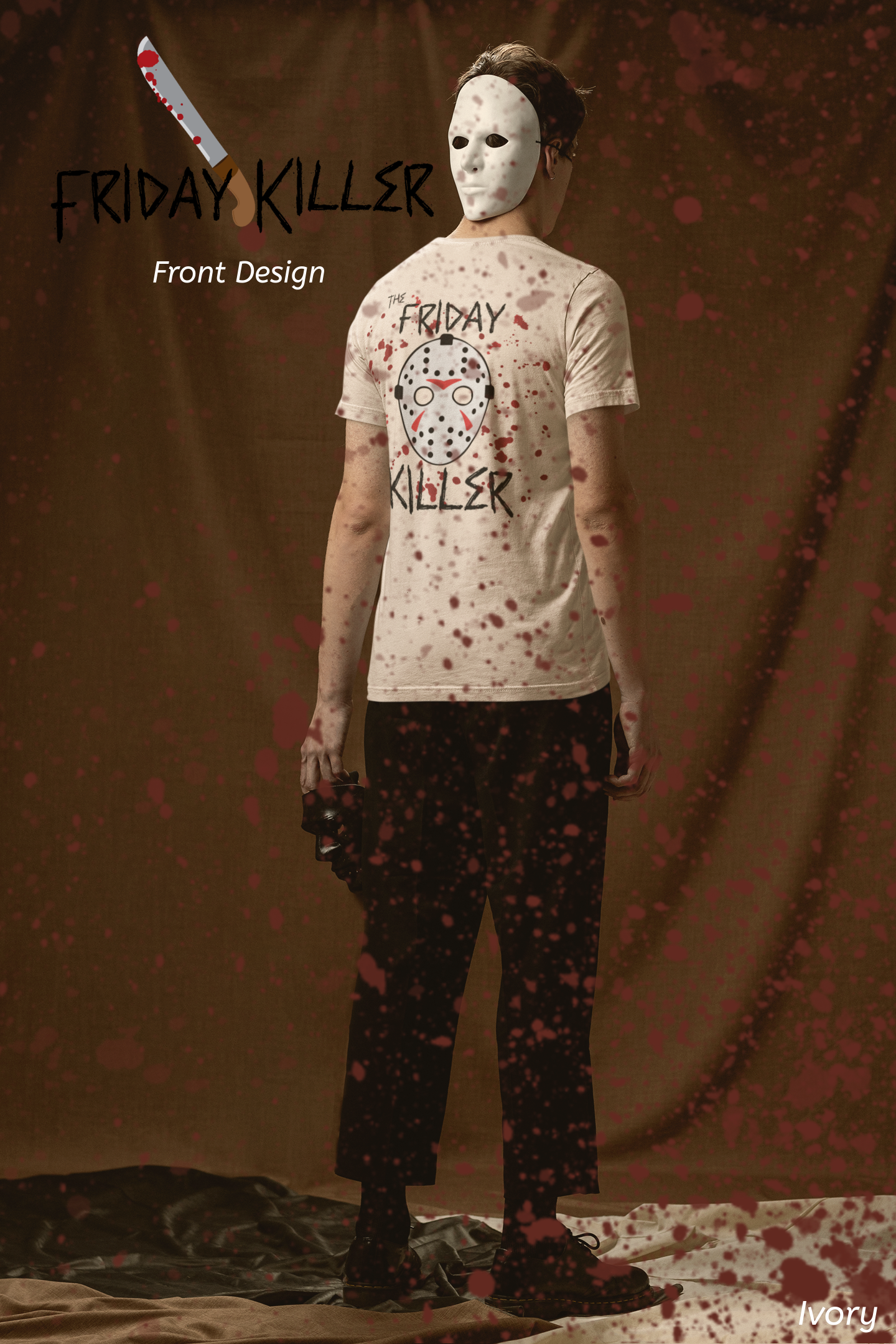 Friday Killer Comfort Colors Shirt- Horror Movie Tee- Halloween Horror Nights Shirt