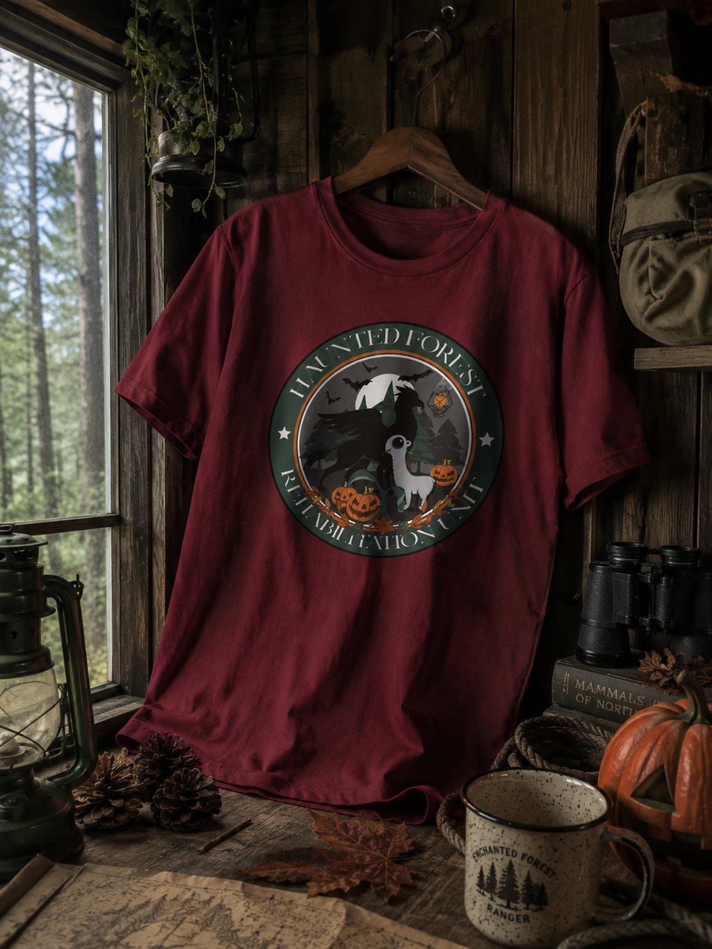 Haunted Forest Rehabilitation Unit Shirt- Magical Creatures Halloween Tee
