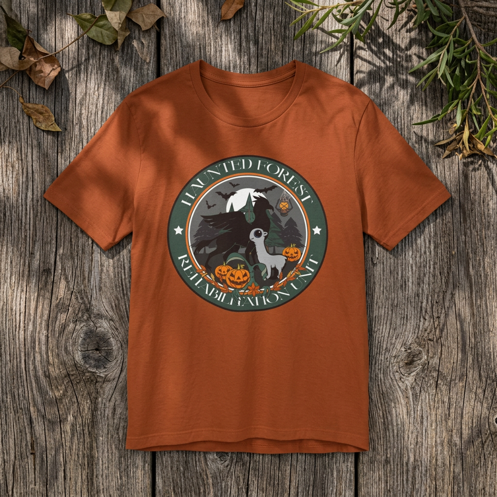 Haunted Forest Rehabilitation Unit Shirt- Magical Creatures Halloween Tee