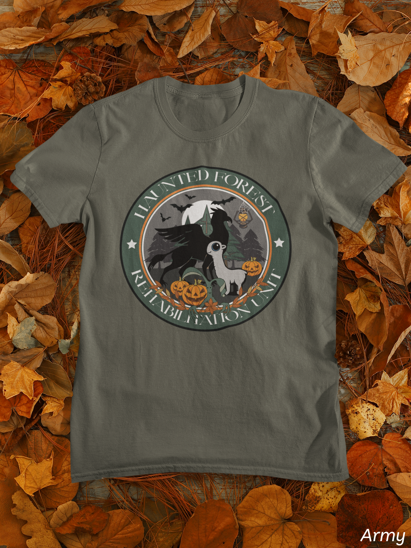 Haunted Forest Rehabilitation Unit Shirt- Magical Creatures Halloween Tee