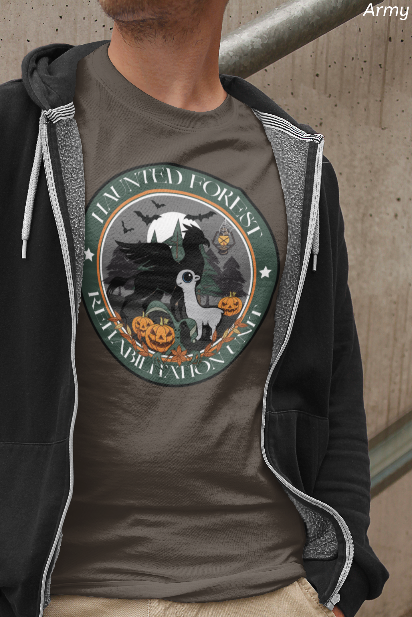 Haunted Forest Rehabilitation Unit Shirt- Magical Creatures Halloween Tee