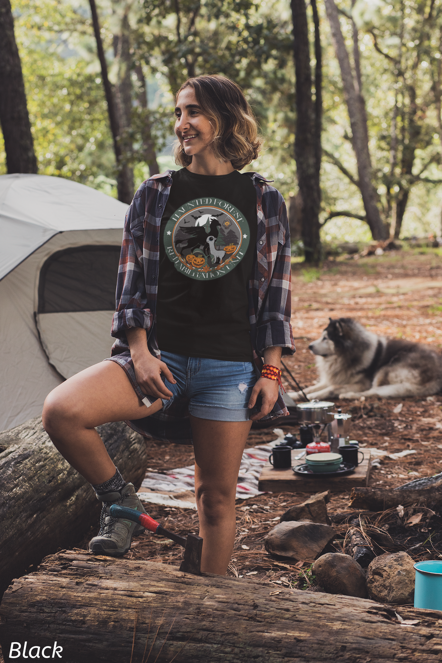 Haunted Forest Rehabilitation Unit Shirt- Magical Creatures Halloween Tee