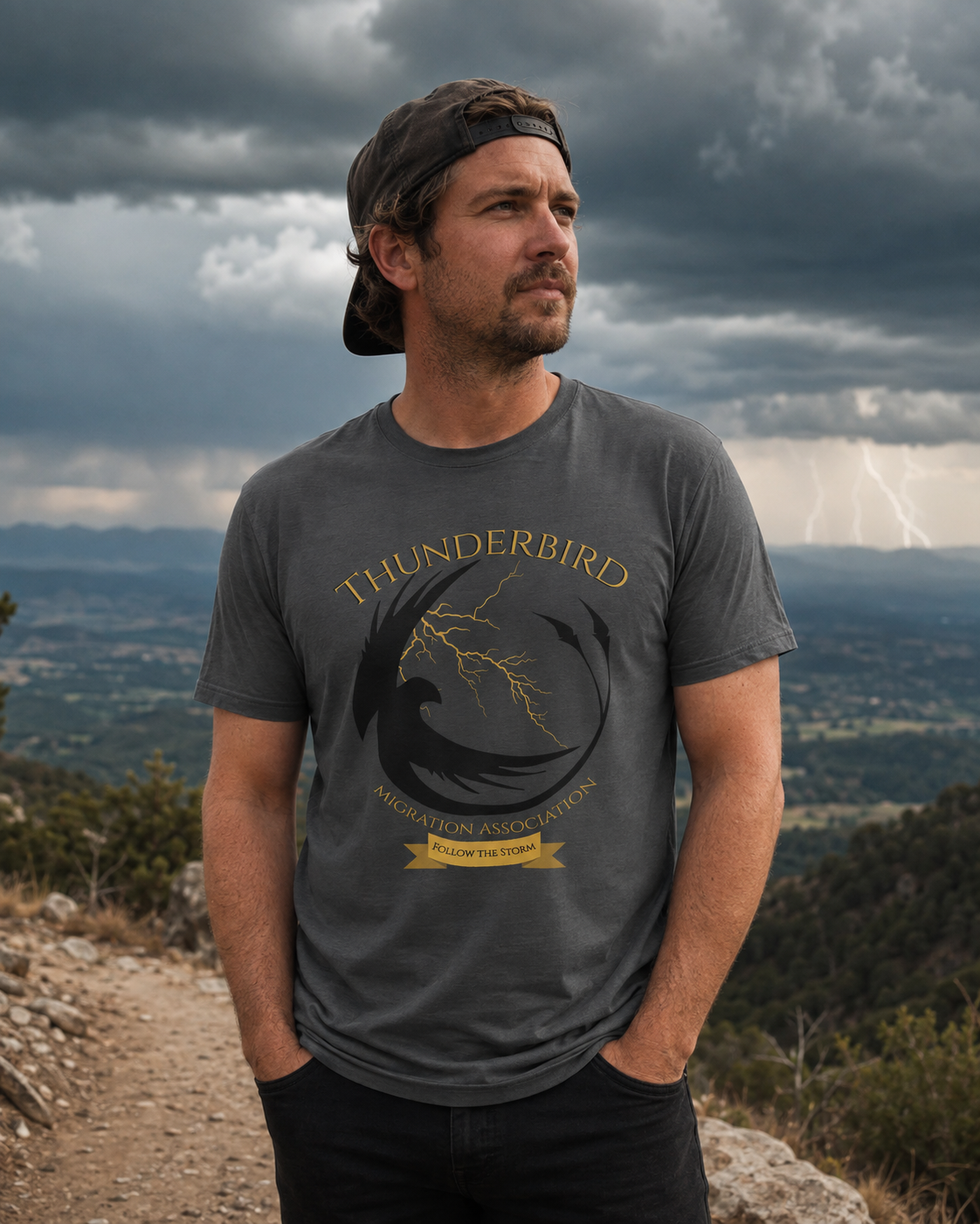 Thunderbird Migration Association Shirt- Magical Creature Tee