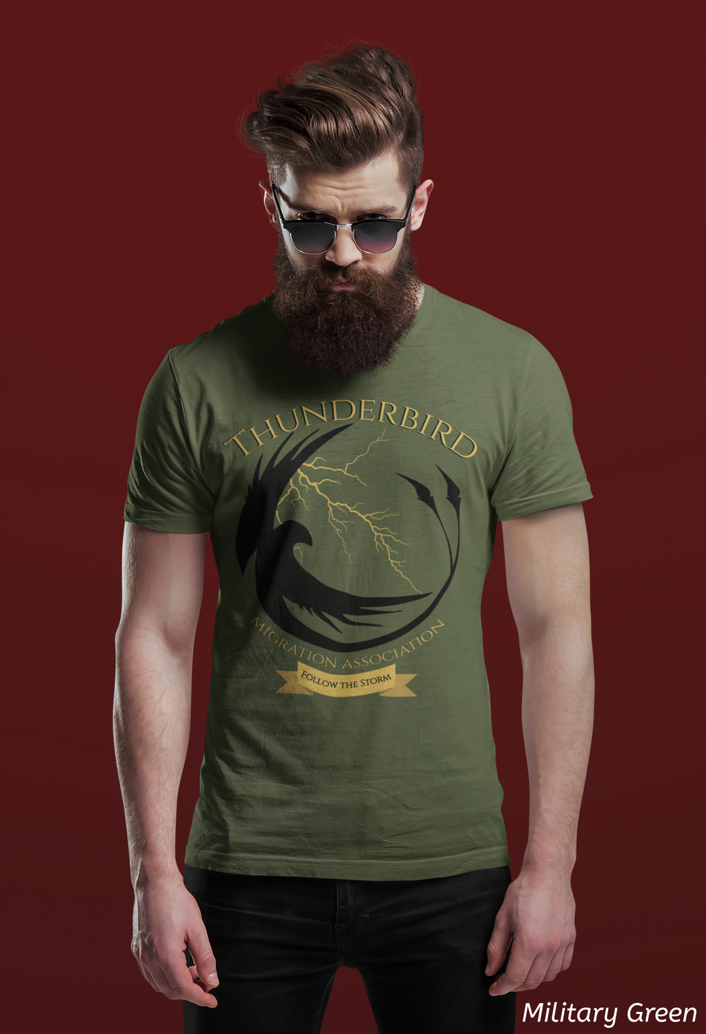 Thunderbird Migration Association Shirt- Magical Creature Tee