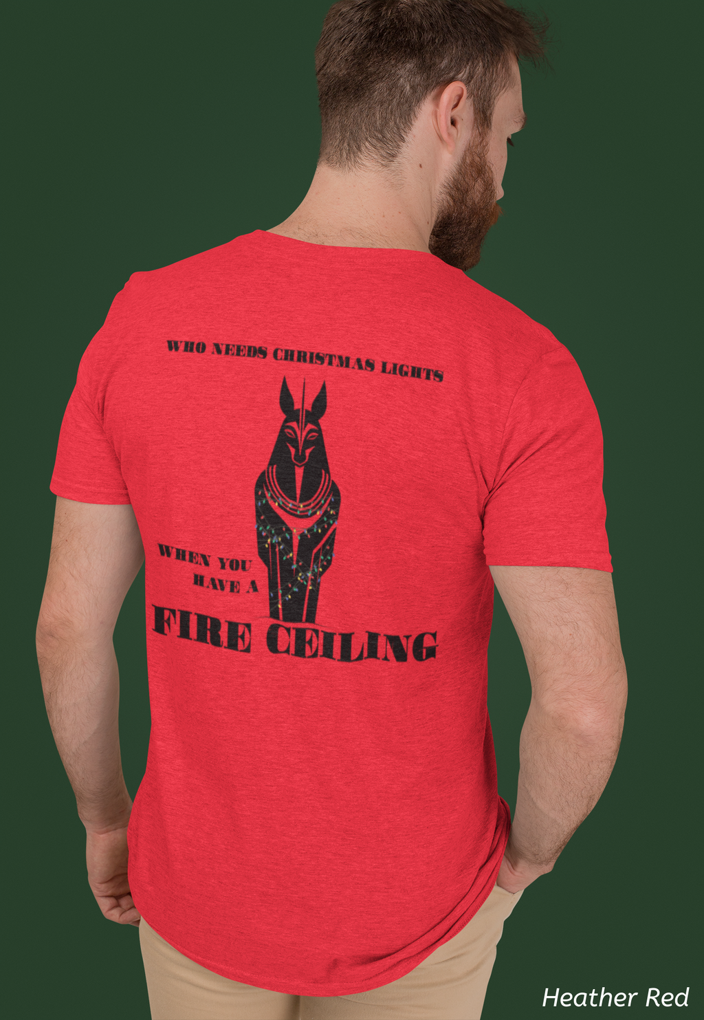 Revenge of the Mummy Christmas Shirt- Double Sided Universal Ride Holiday Tee