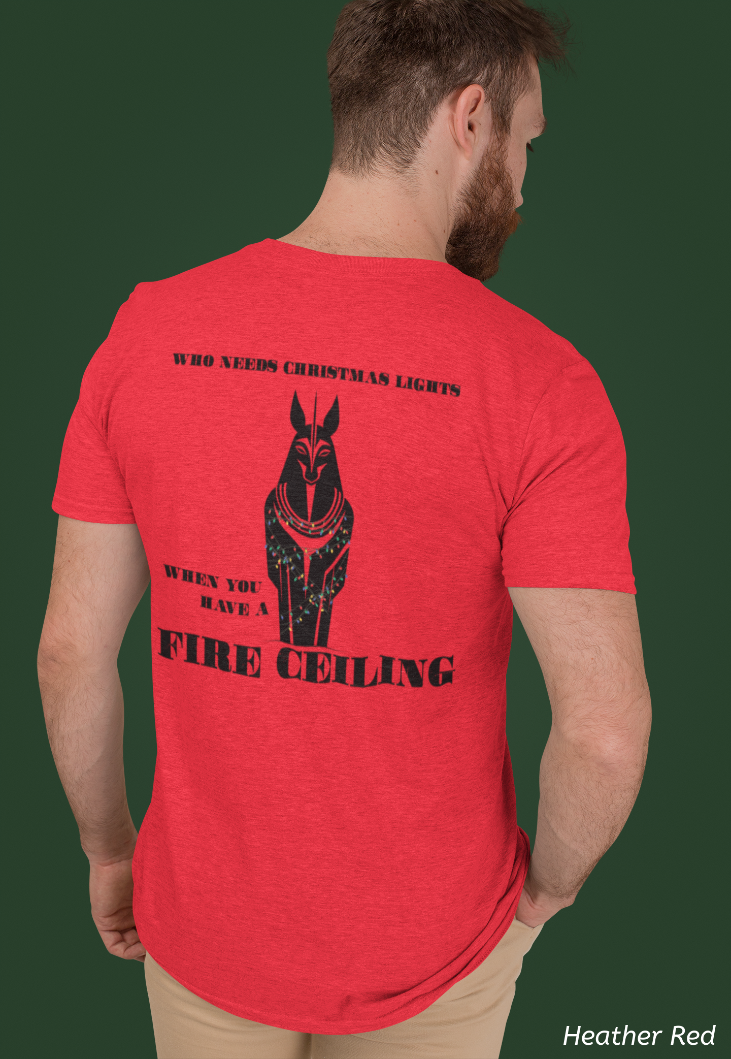 Revenge of the Mummy Christmas Shirt- Double Sided Universal Ride Holiday Tee