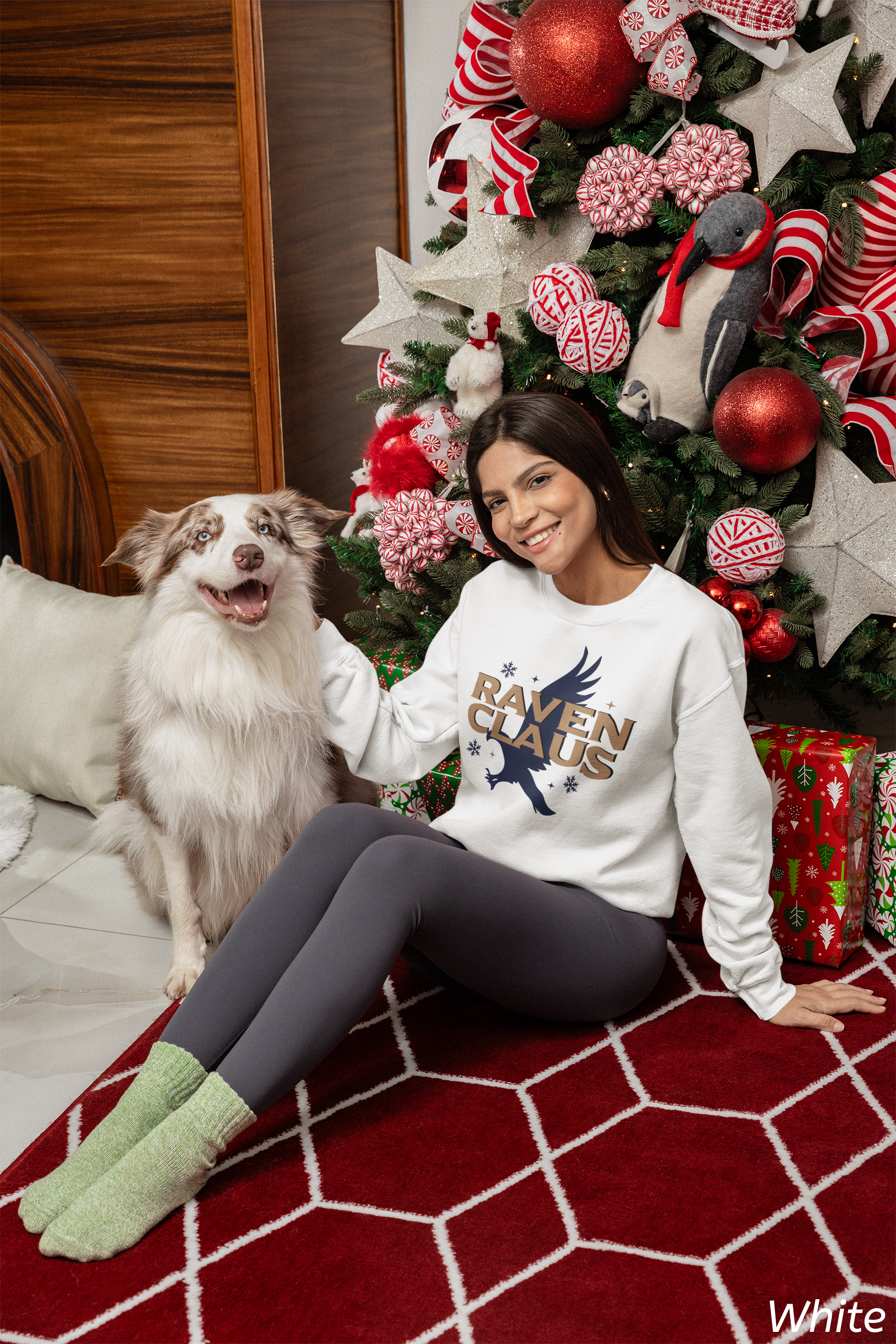 Ravenclaus Crewneck Sweatshirt- Wizard Christmas Sweatshirt