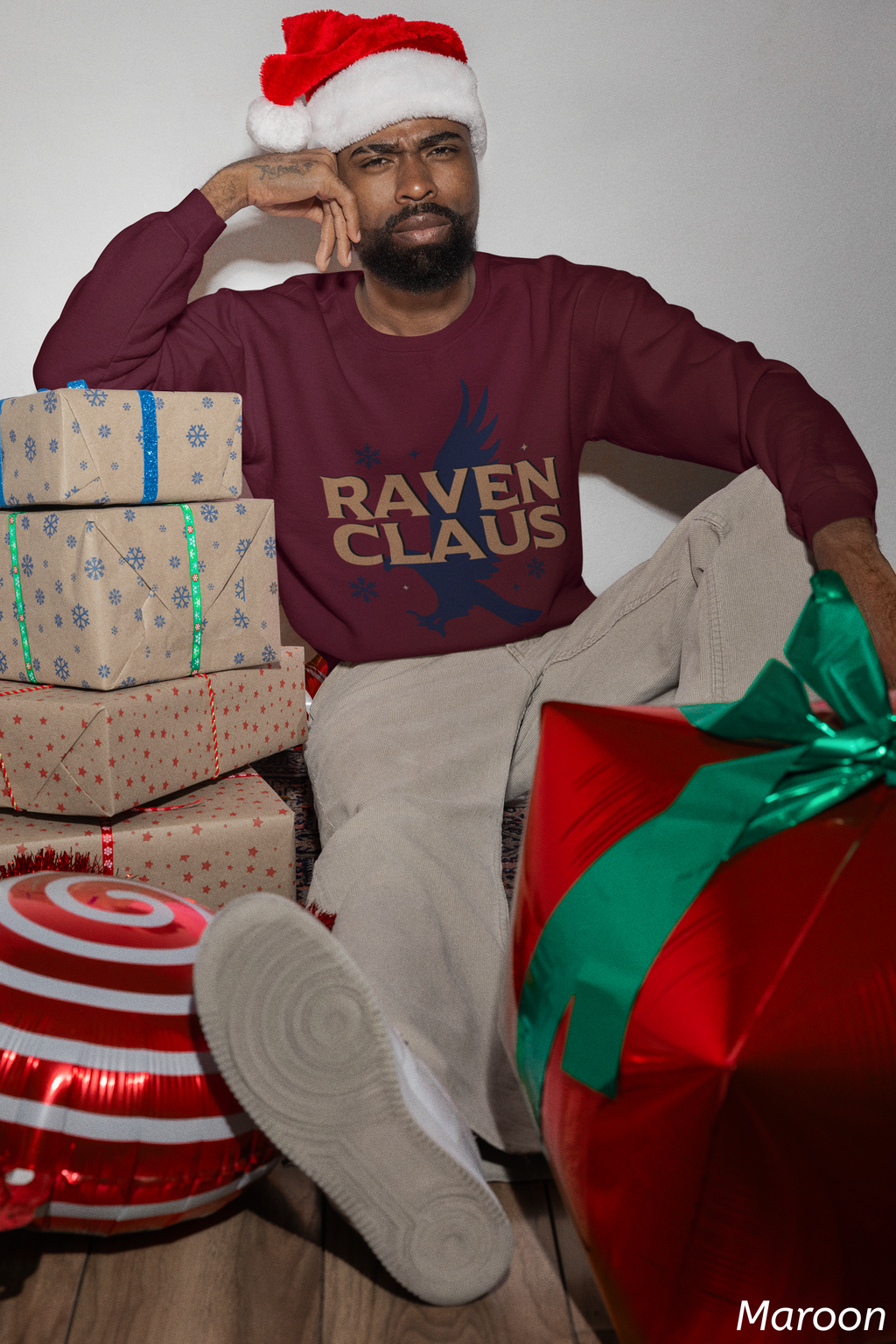 Ravenclaus Crewneck Sweatshirt- Wizard Christmas Sweatshirt
