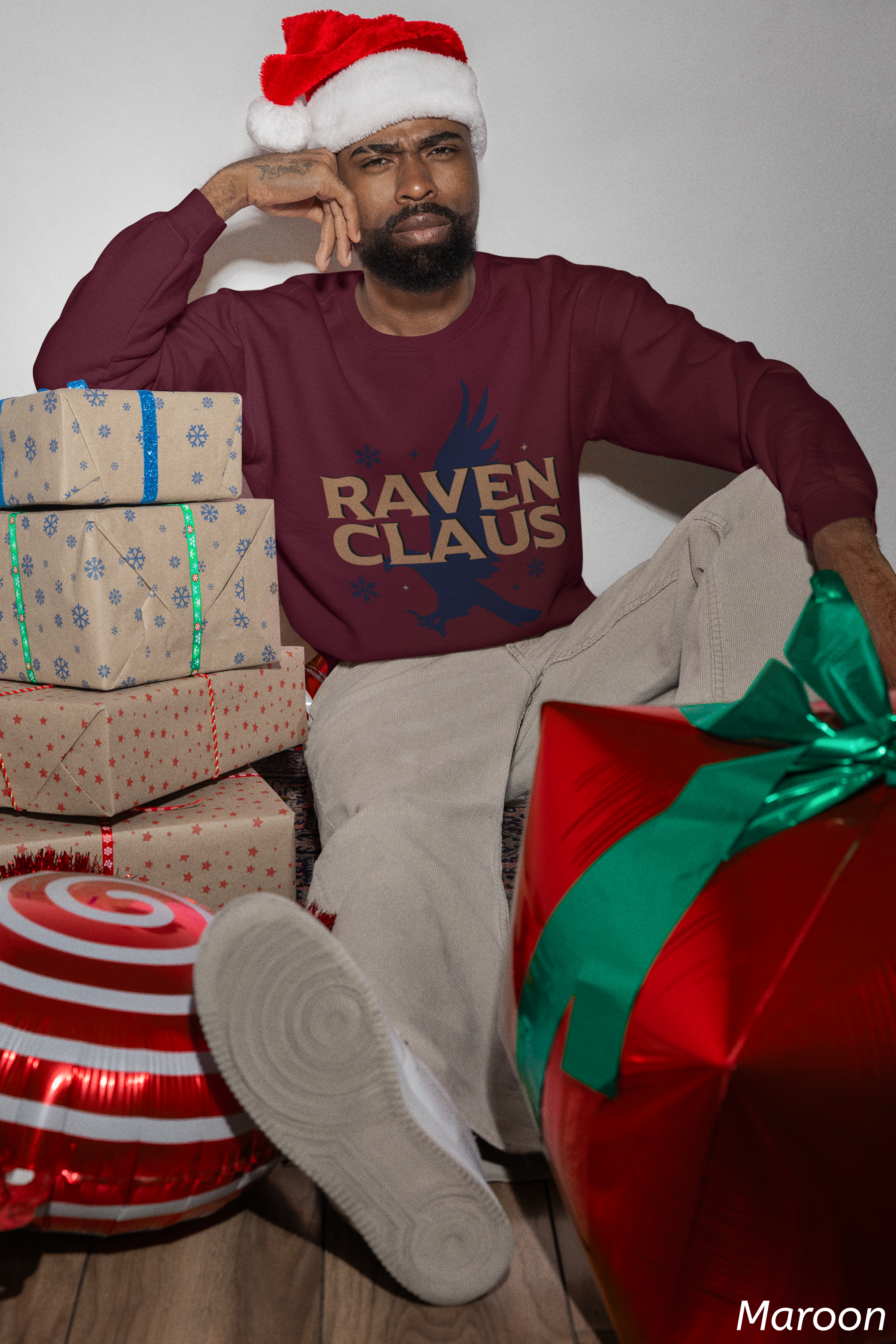 Ravenclaus Crewneck Sweatshirt- Wizard Christmas Sweatshirt