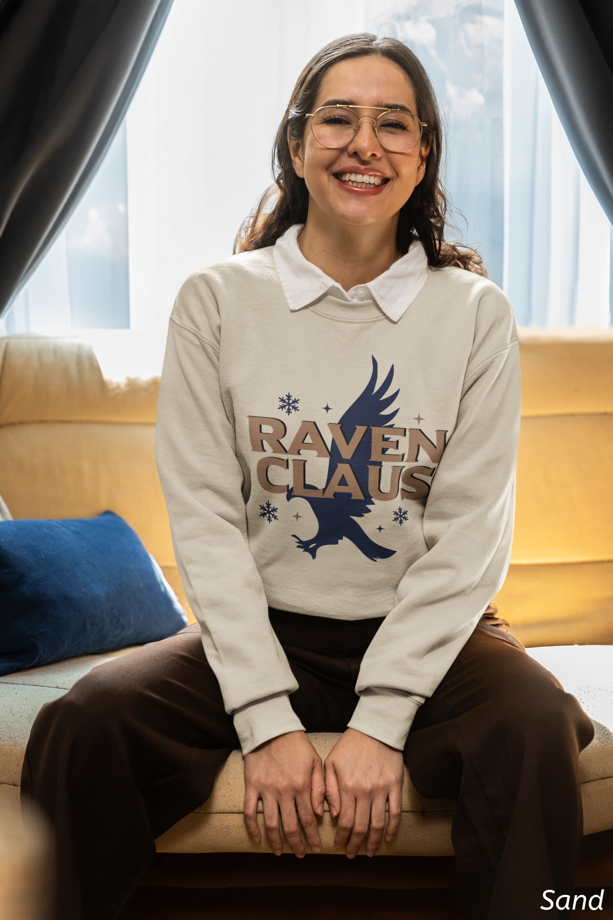Ravenclaus Crewneck Sweatshirt- Wizard Christmas Sweatshirt