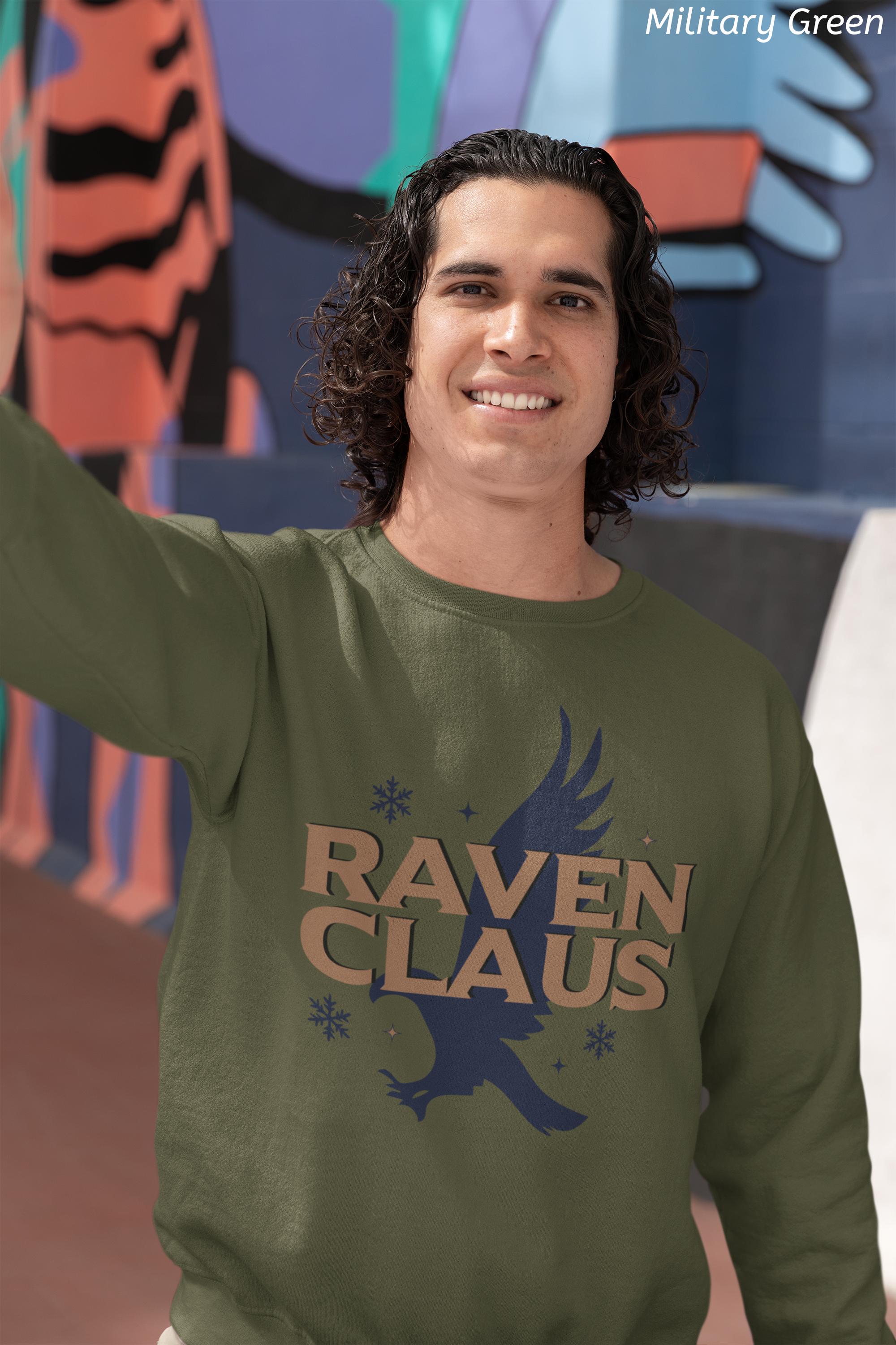 Ravenclaus Crewneck Sweatshirt- Wizard Christmas Sweatshirt