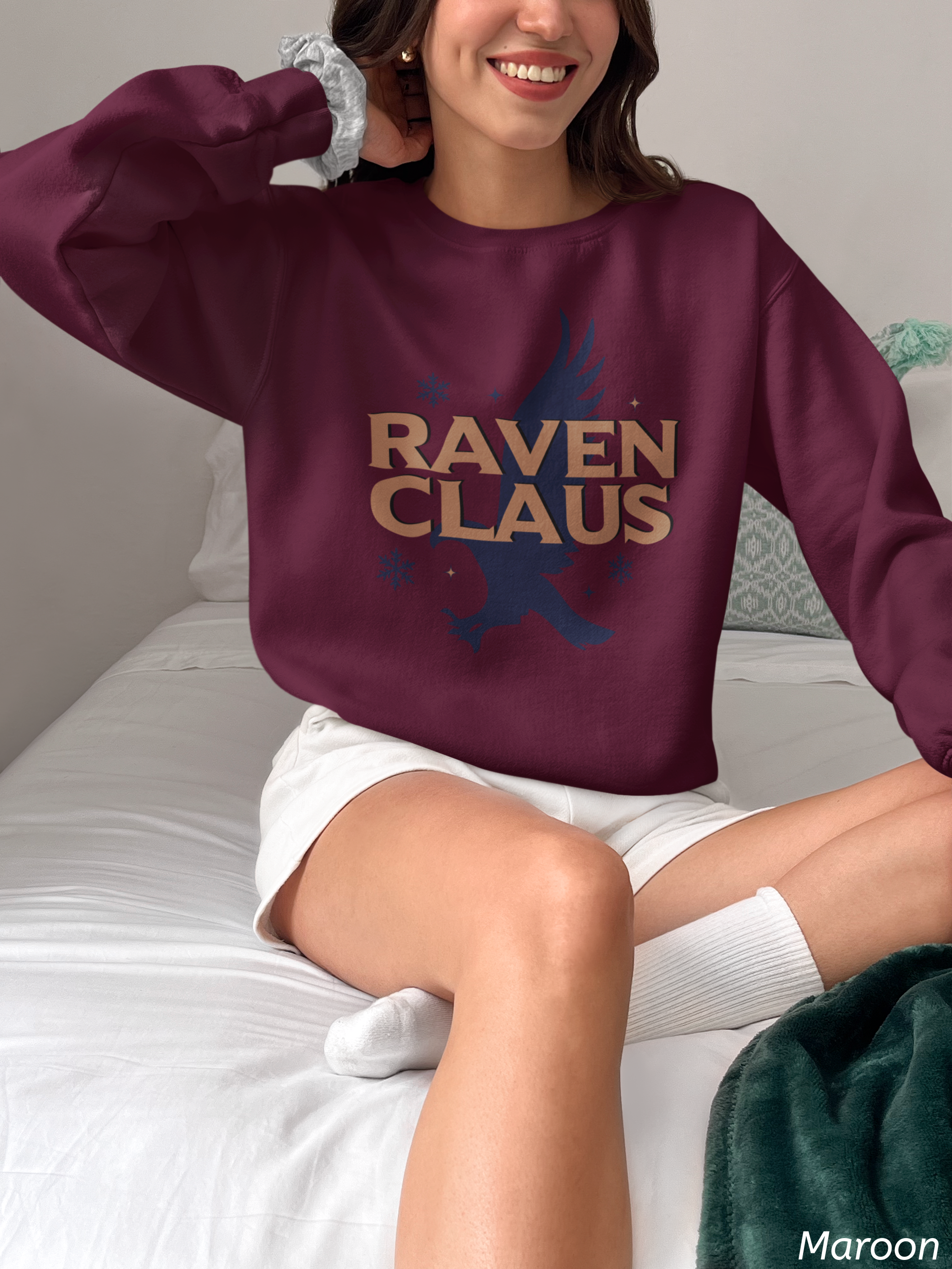 Ravenclaus Crewneck Sweatshirt- Wizard Christmas Sweatshirt