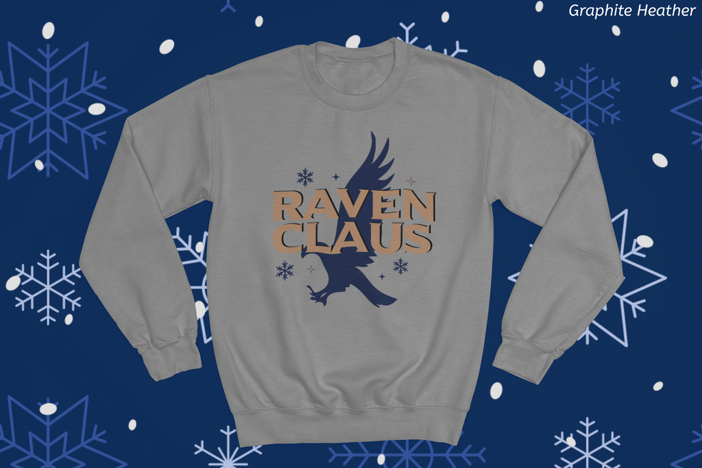Ravenclaus Crewneck Sweatshirt- Wizard Christmas Sweatshirt