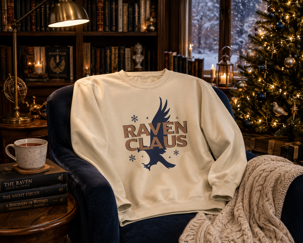 Ravenclaus Crewneck Sweatshirt- Wizard Christmas Sweatshirt