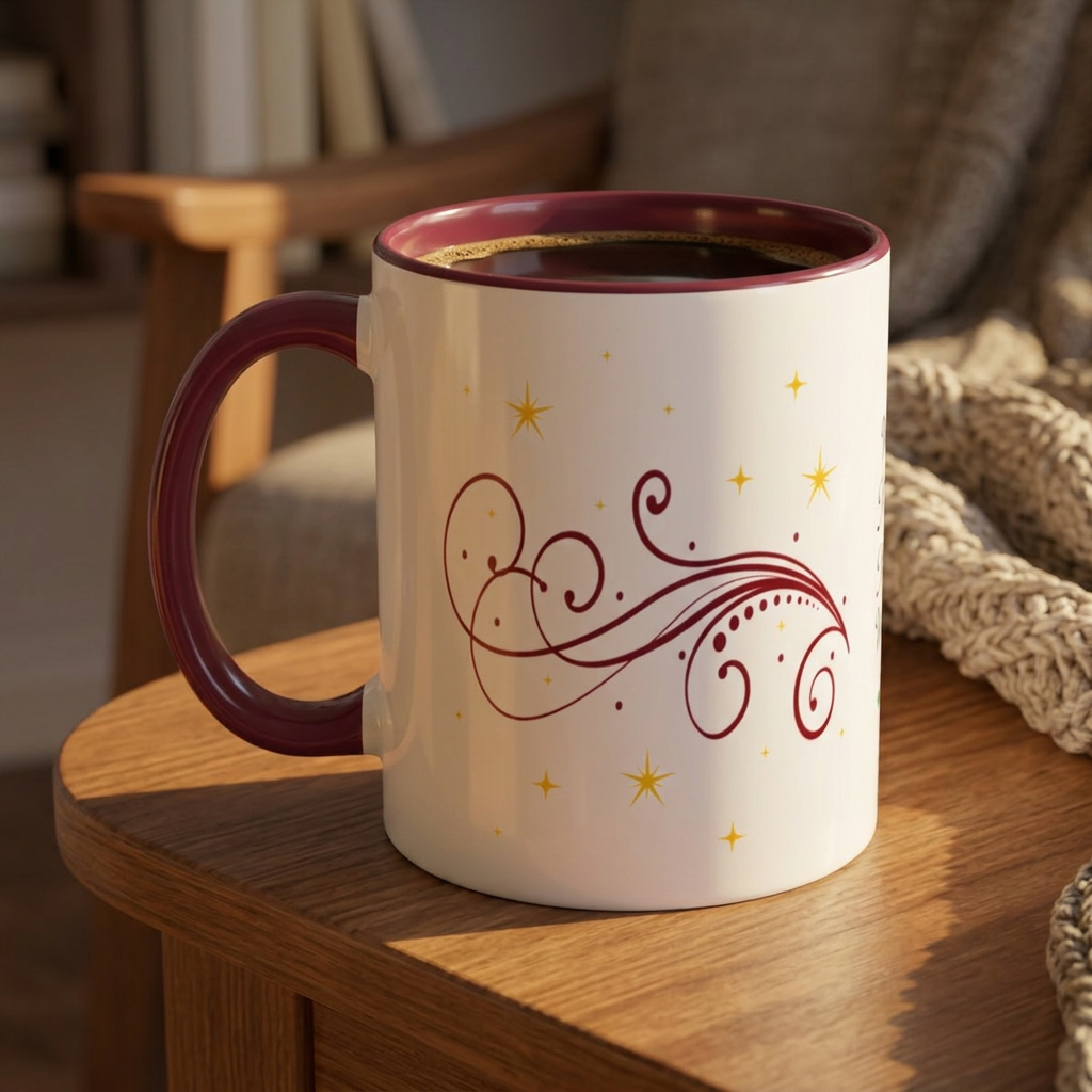 Christmas at the Castle Mug- 11oz Wizard Inspired Holiday Coffee Cup
